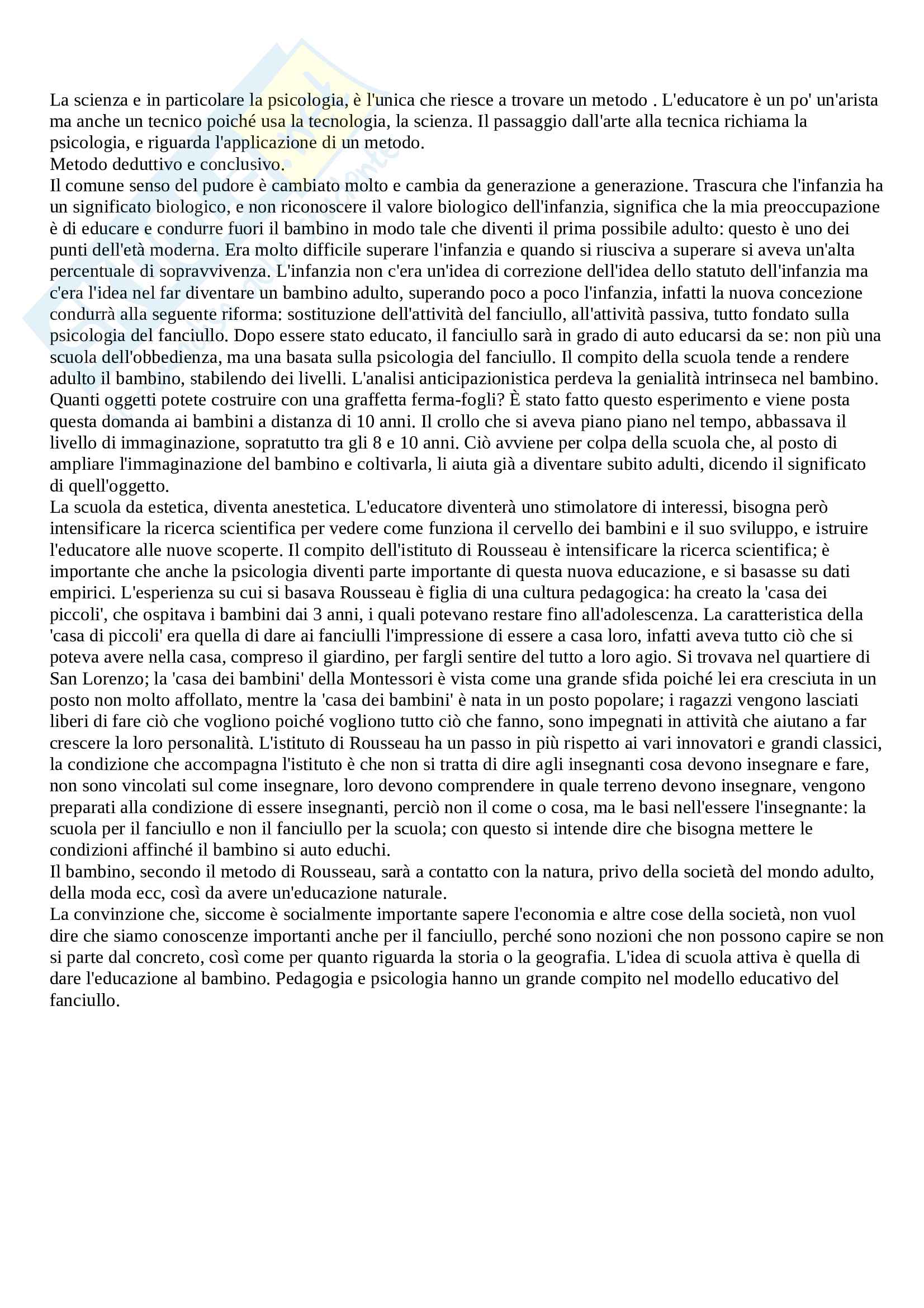 Maria Montessori e il fanciullo Pag. 6