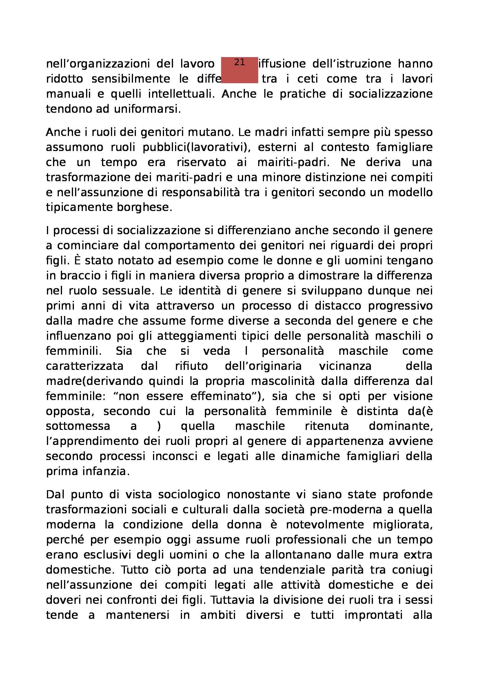 Riassunto esame Sociologia, prof. Sekulic, libro consigliato Introduzione alla sociologia Pag. 21