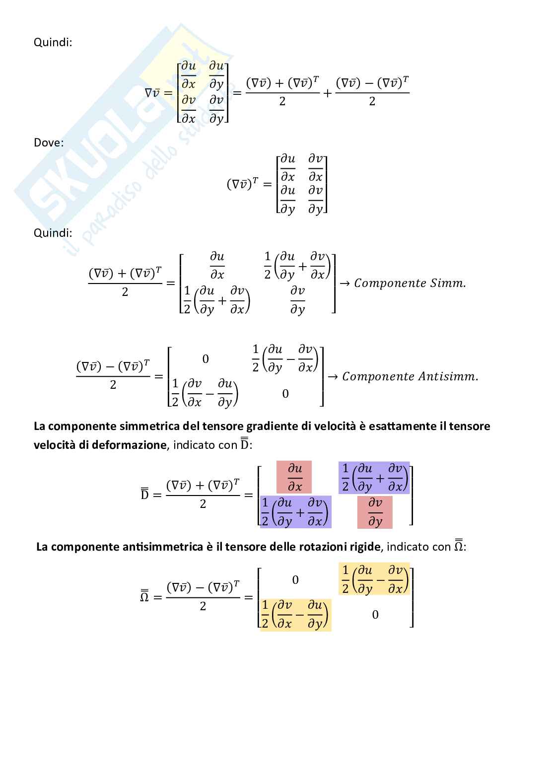 Meccanica dei fluidi, parte 8 - Reologia di fluidi newtoniani Pag. 6