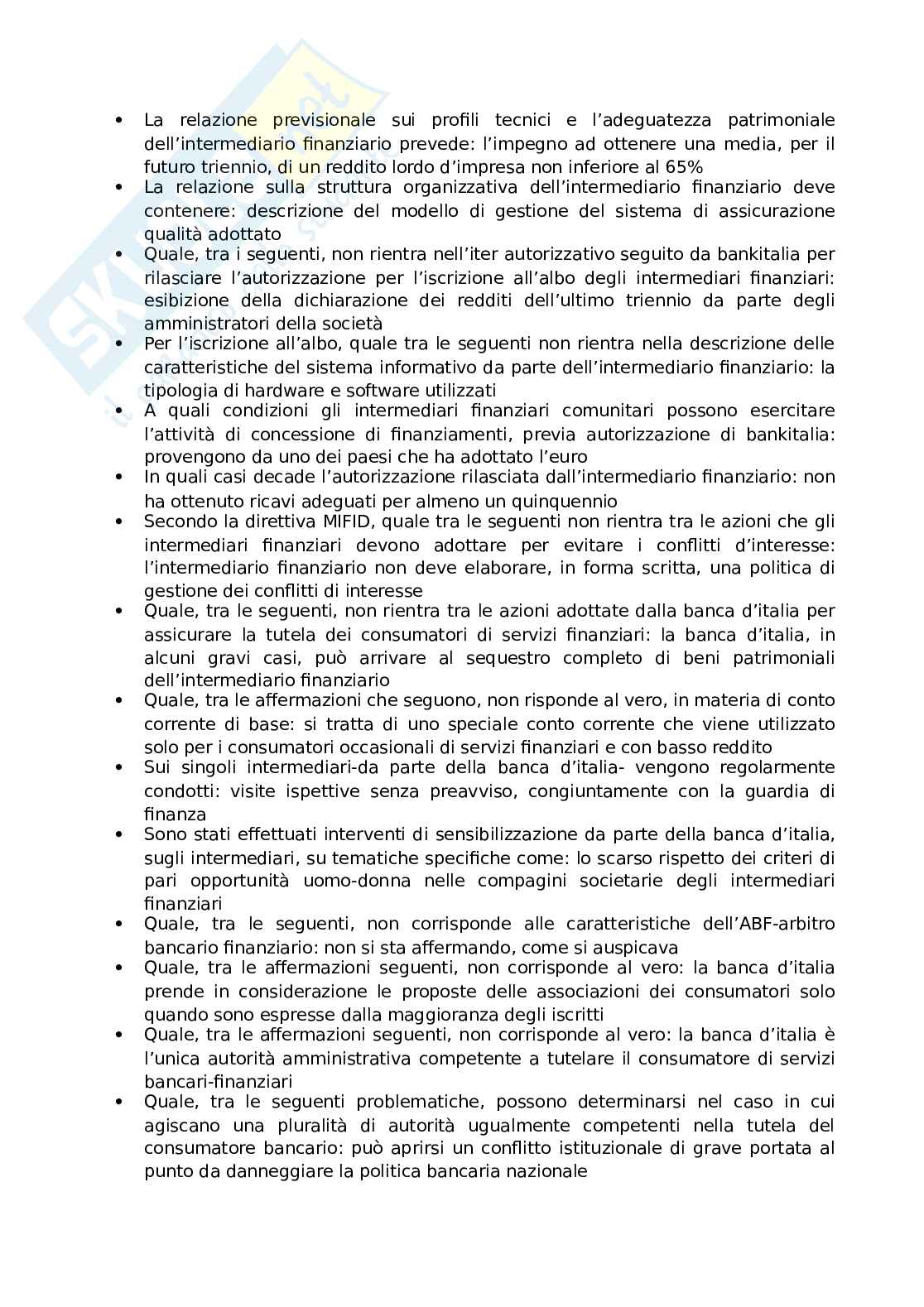 Economia degli intermediari finanziari