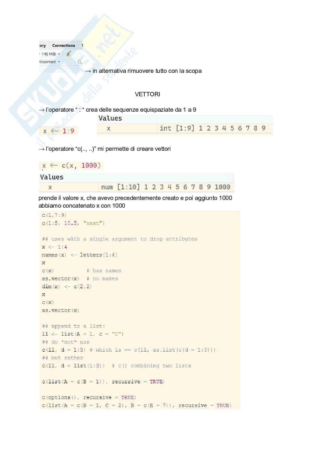 Probabilità e statistica, laboratorio  Pag. 2