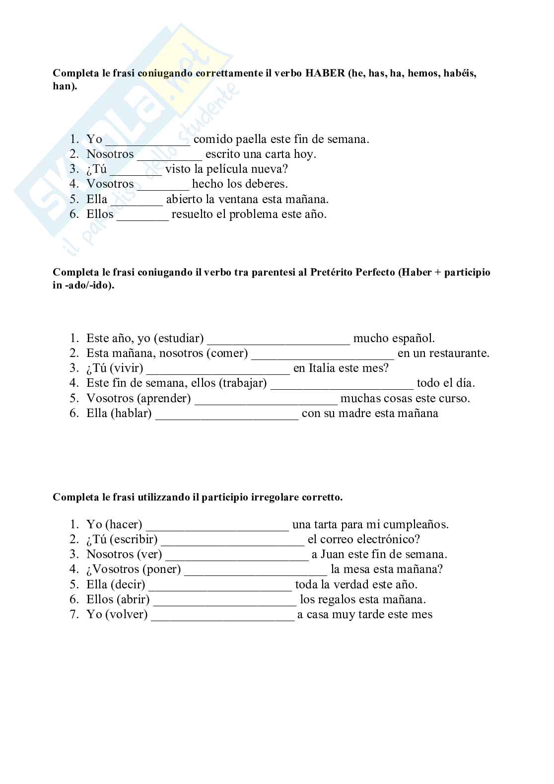 Appunti completi esame Lingua spagnola scritto e orale  Pag. 41