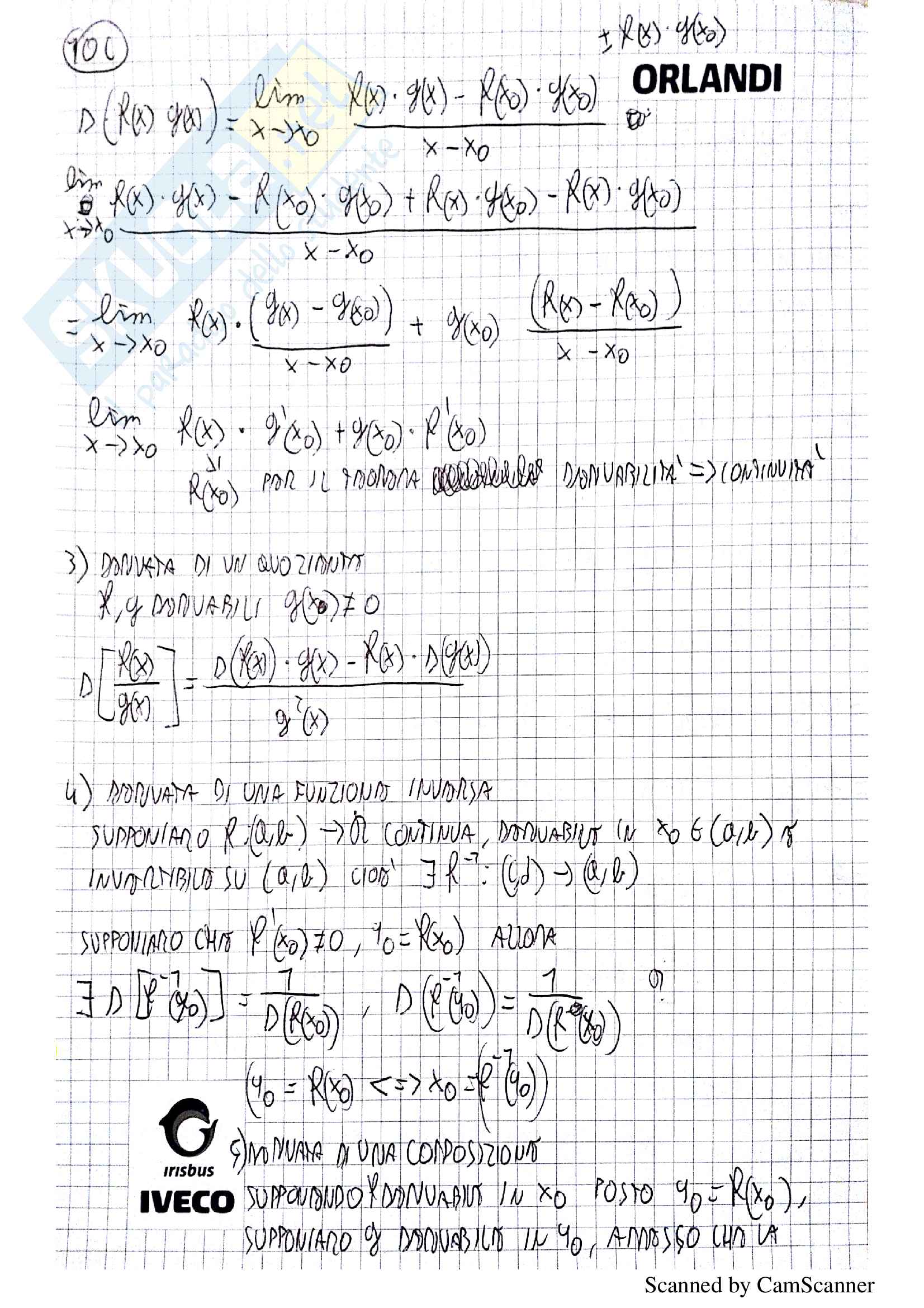 Domande E Risposte Di Analisi Matematica