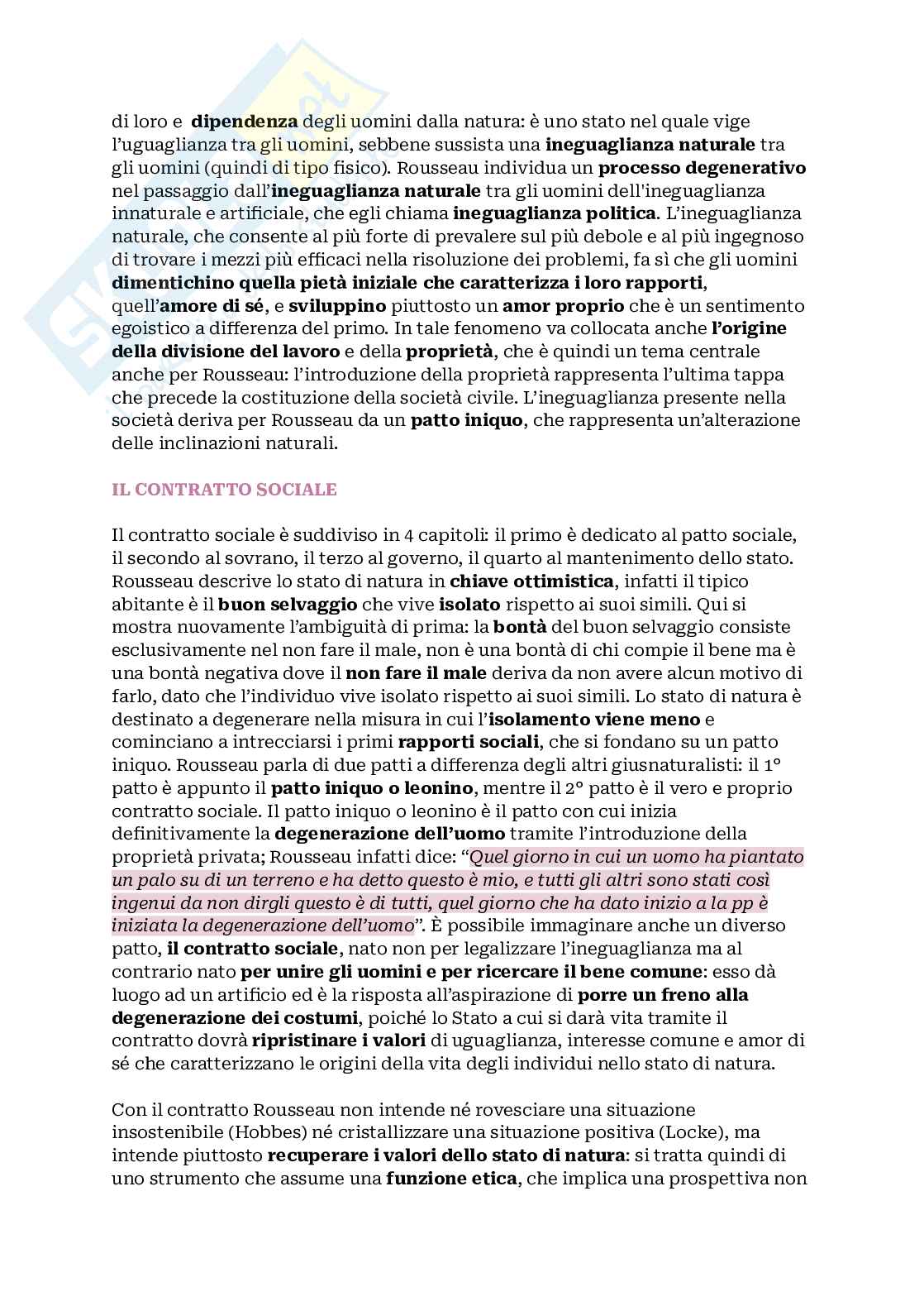 Appunti di Storia delle dottrine politiche Pag. 86