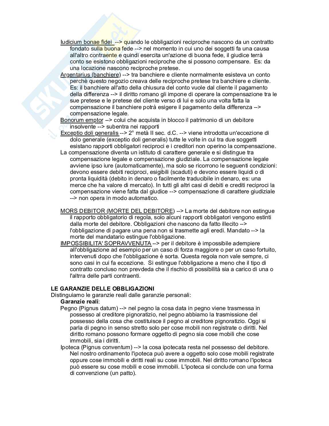 Istituzioni di diritto romano Pag. 91