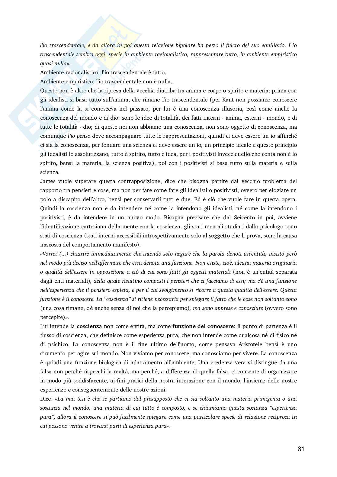 Appunti di Storia della filosofia  Pag. 61