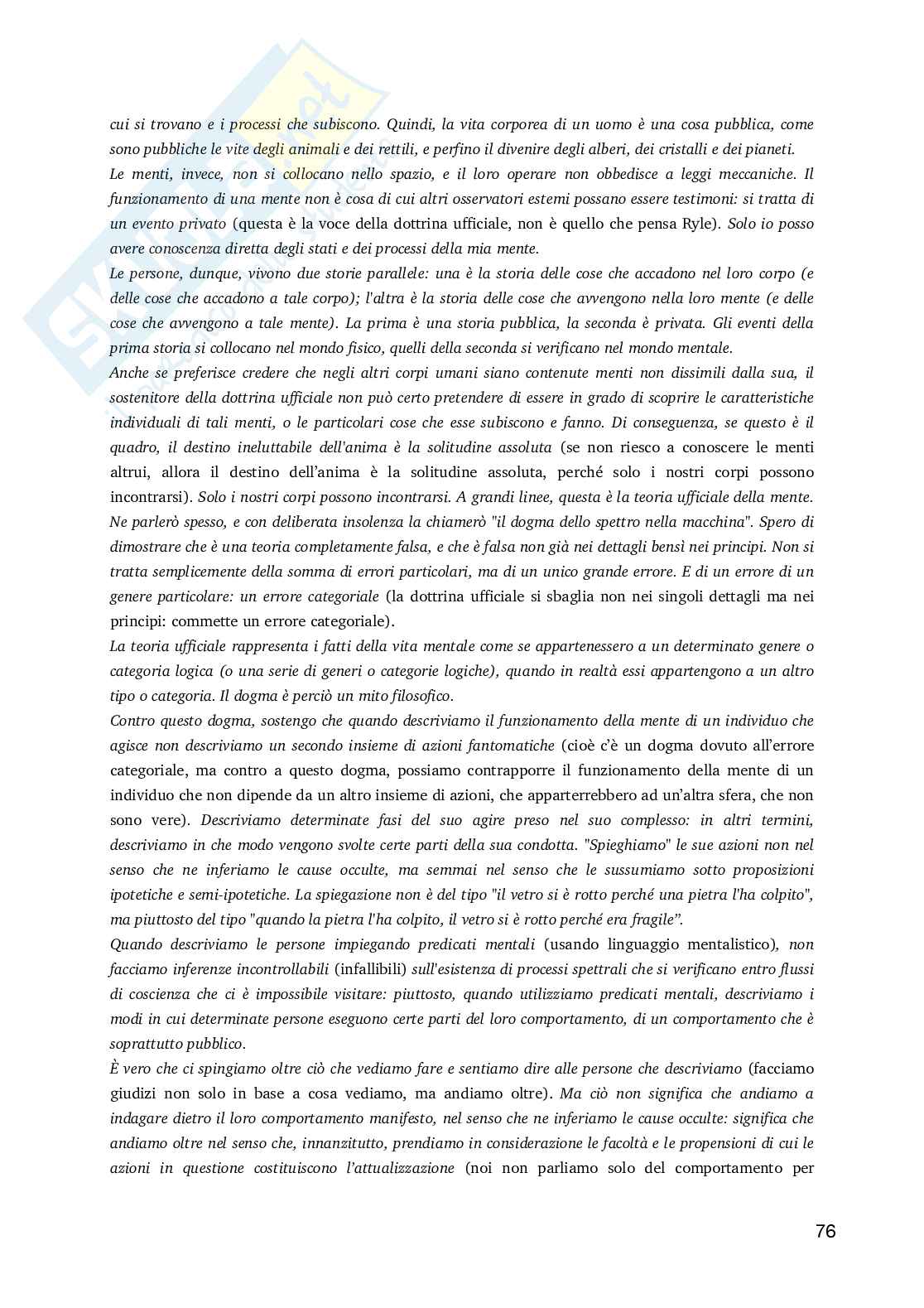 Appunti di Storia della filosofia  Pag. 76