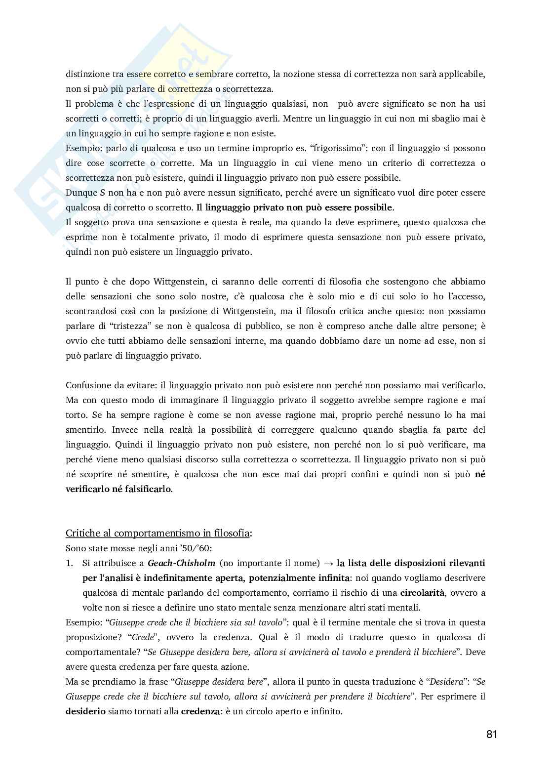 Appunti di Storia della filosofia  Pag. 81