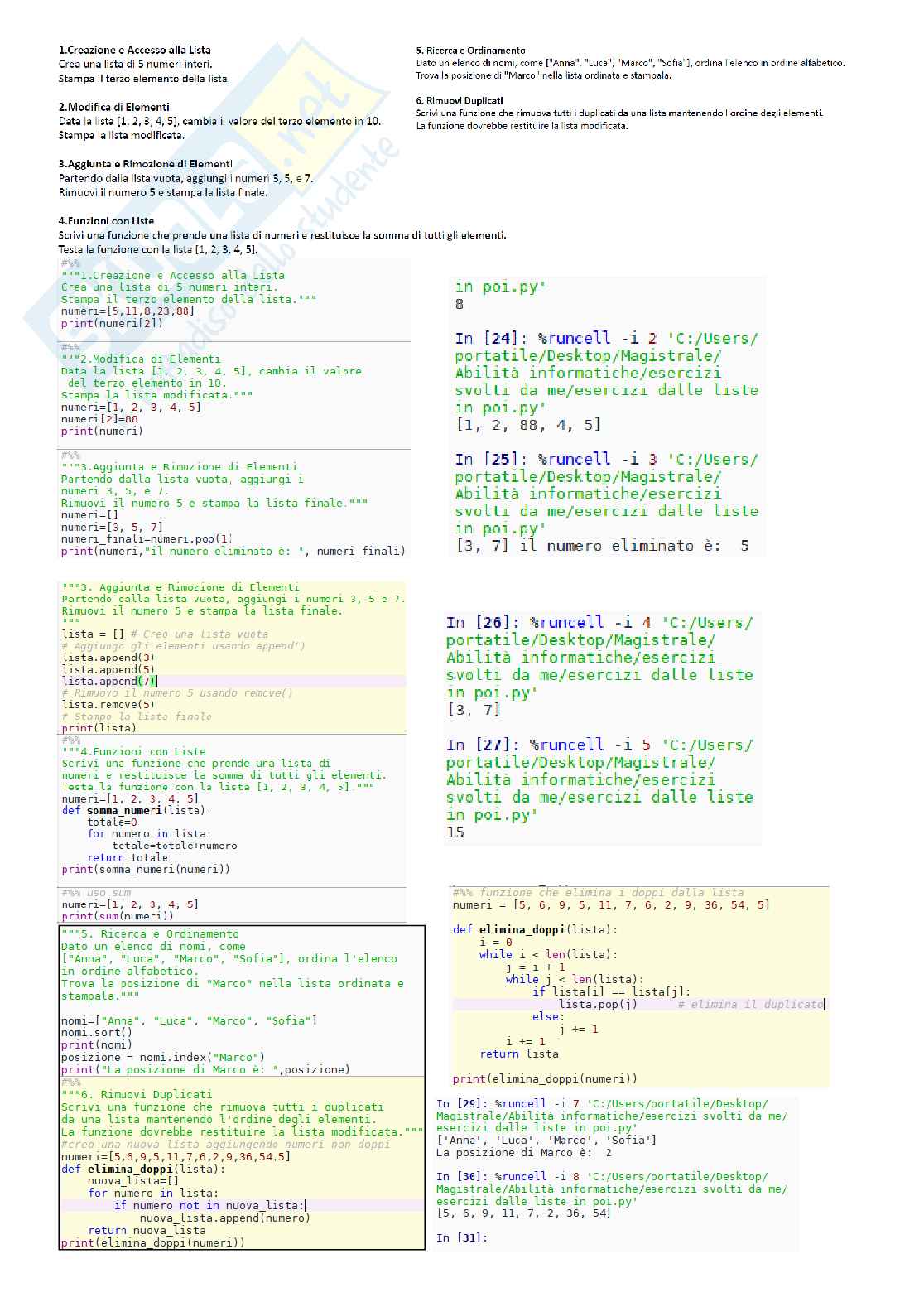 Abilità Informatiche - Python  Pag. 66