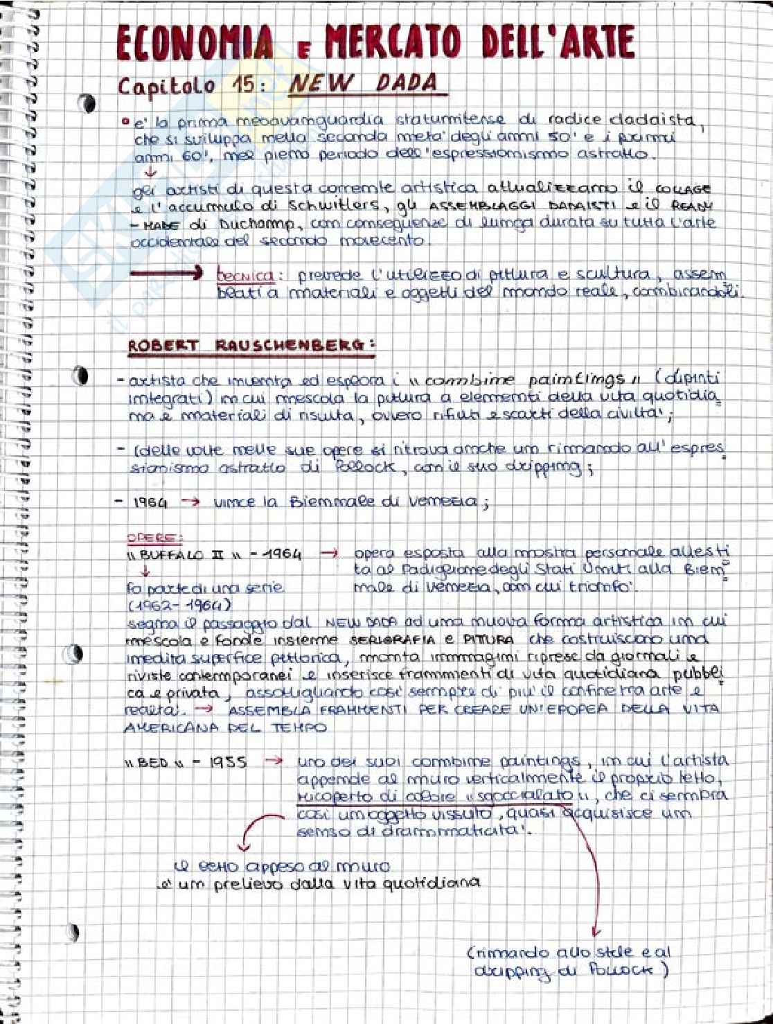 Riassunto esame Storia dell'arte contemporanea, Prof. Caliandro Christian, libro consigliato Storie dell’arte contemporanea , Caliandro Pag. 1