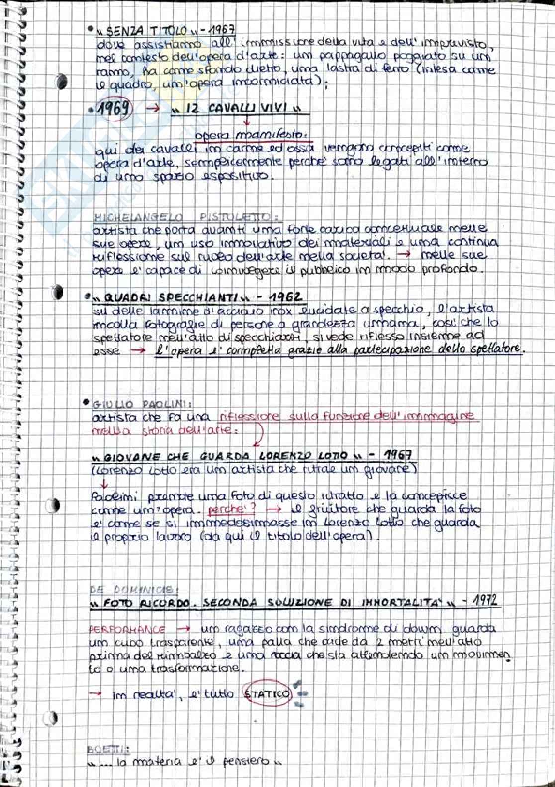 Riassunto esame Storia dell'arte contemporanea, Prof. Caliandro Christian, libro consigliato Storie dell’arte contemporanea , Caliandro Pag. 11