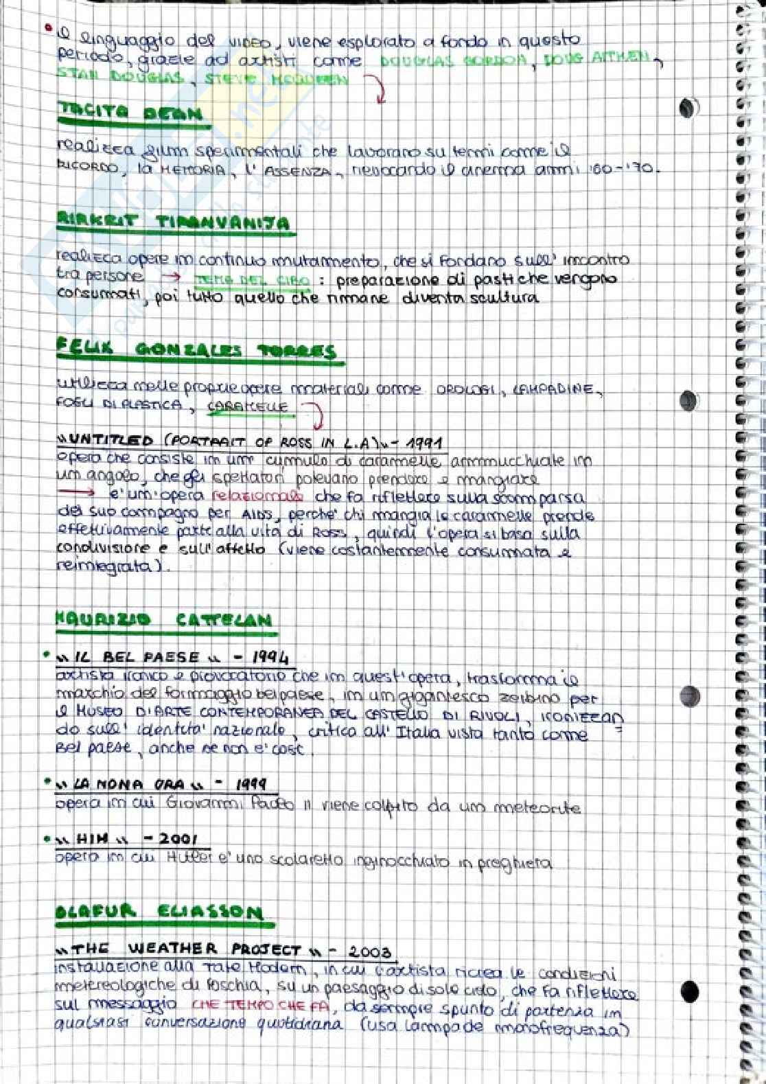 Riassunto esame Storia dell'arte contemporanea, Prof. Caliandro Christian, libro consigliato Storie dell’arte contemporanea , Caliandro Pag. 26