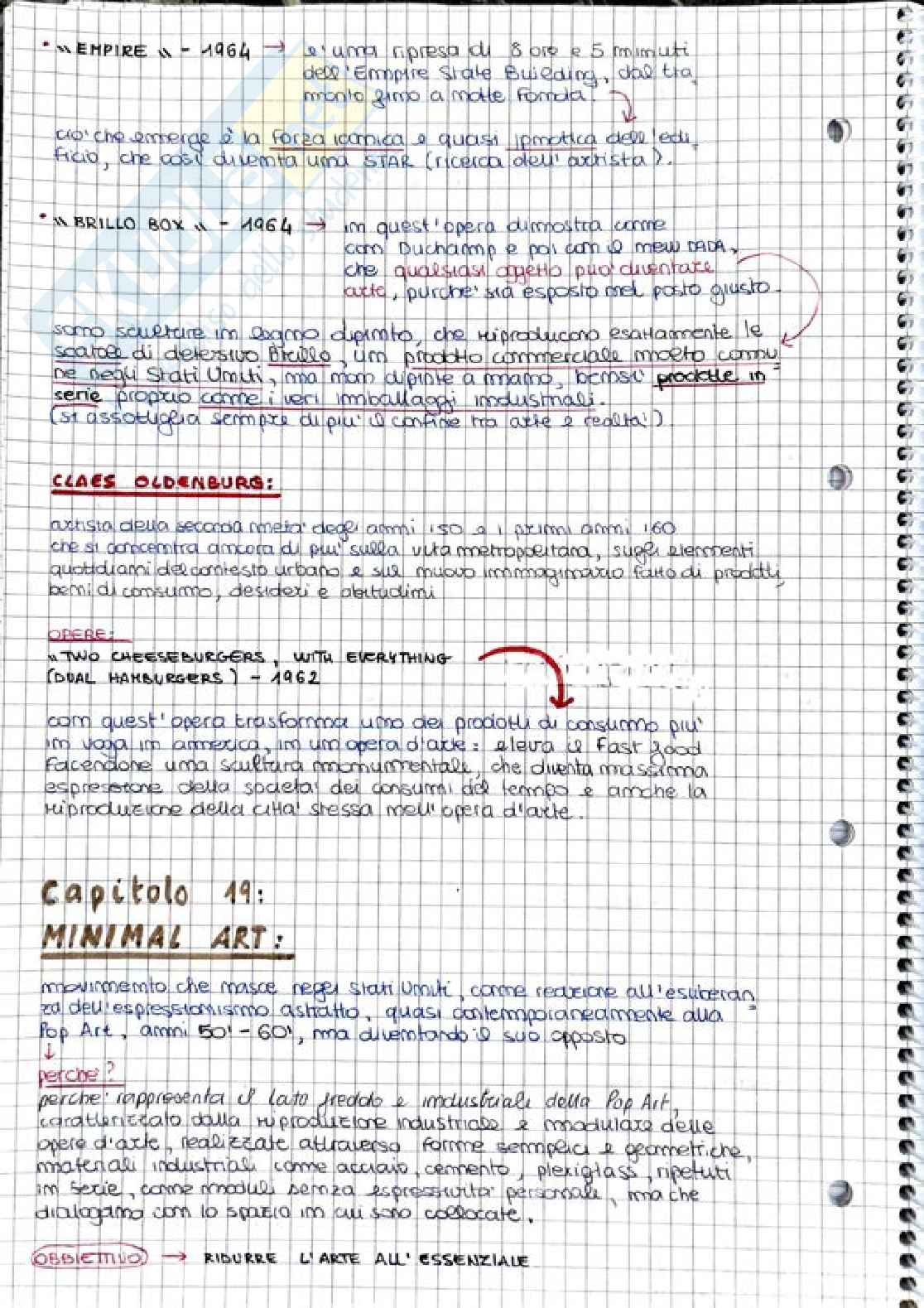 Riassunto esame Storia dell'arte contemporanea, Prof. Caliandro Christian, libro consigliato Storie dell’arte contemporanea , Caliandro Pag. 6