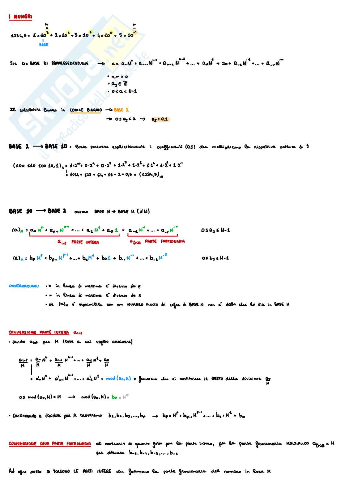 Appunti completi Calcolo numerico Pag. 2