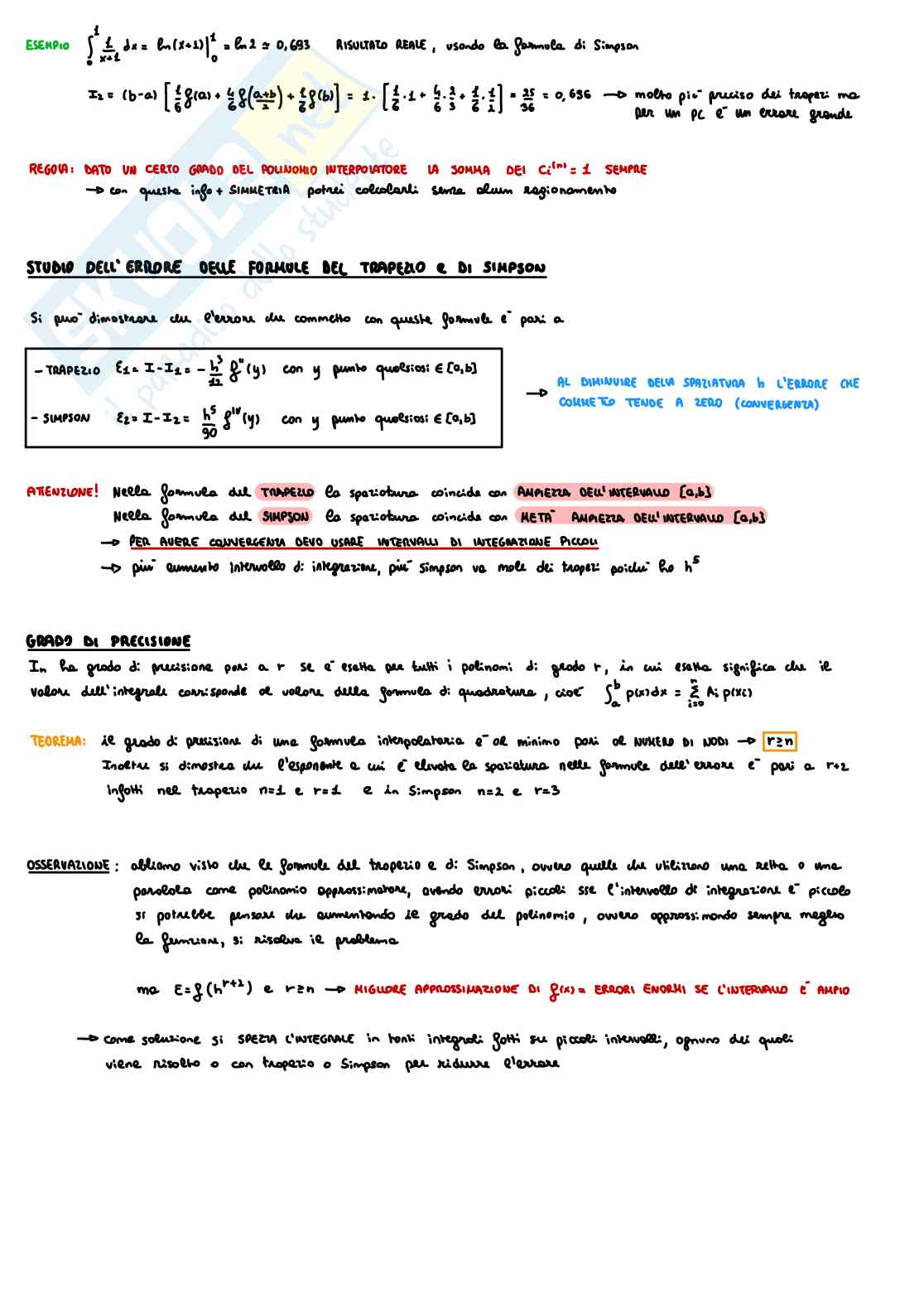 Appunti completi Calcolo numerico Pag. 46