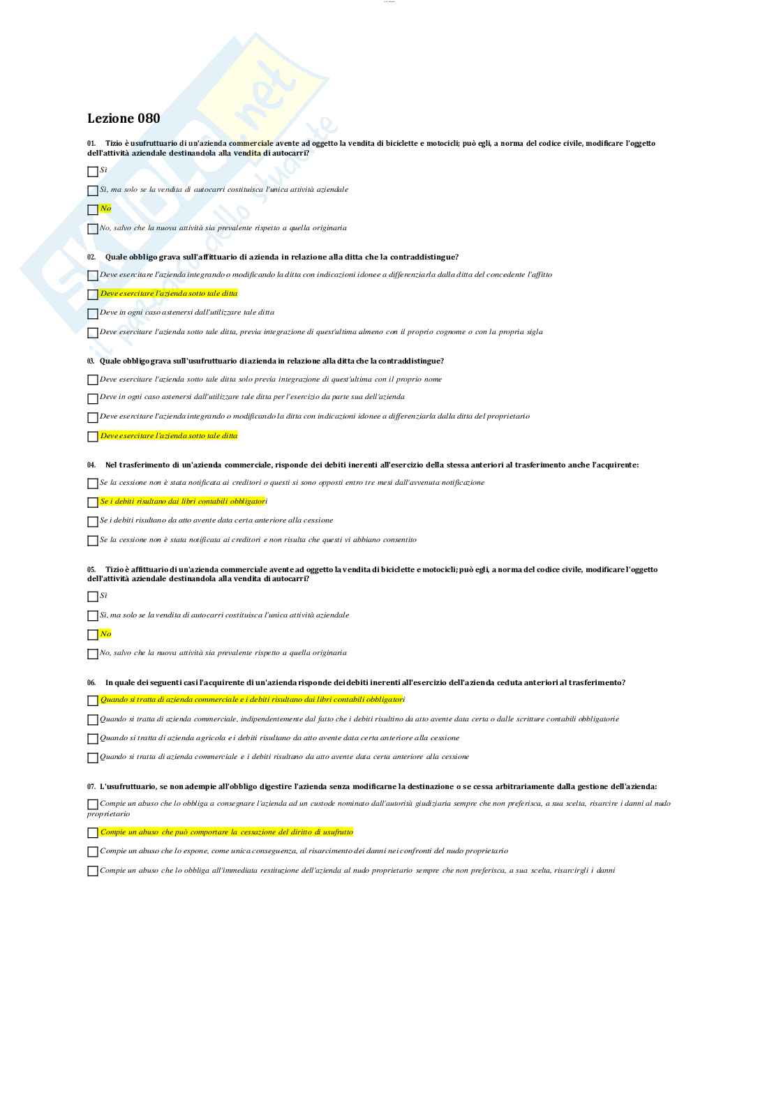 Diritto commerciale Pag. 66