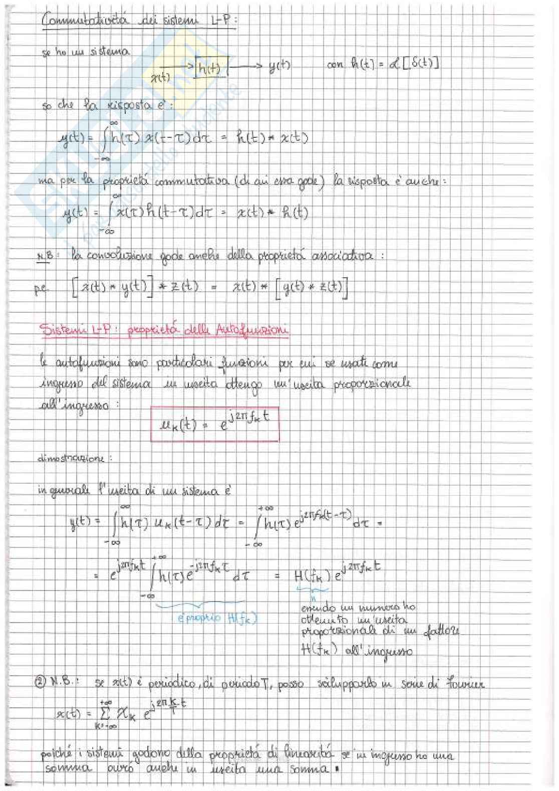 Appunti di Teoria dei segnali Pag. 51