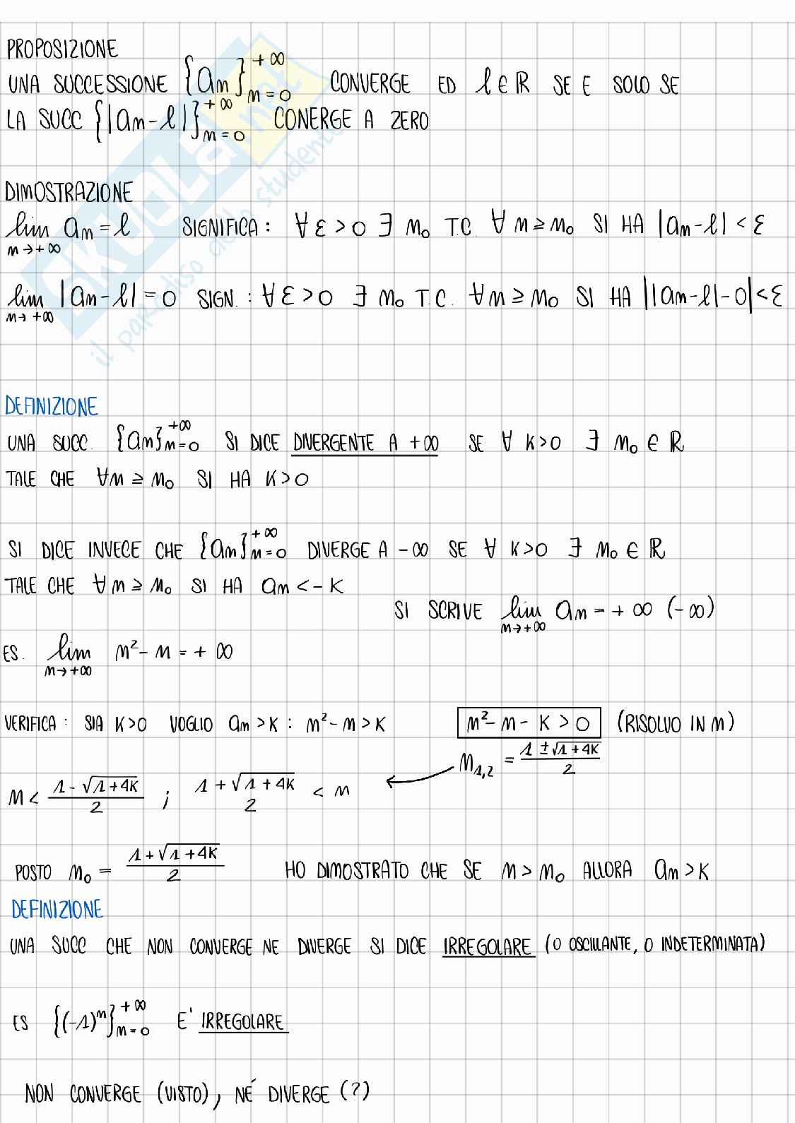 Appunti quinta lezione Analisi 1 Pag. 2