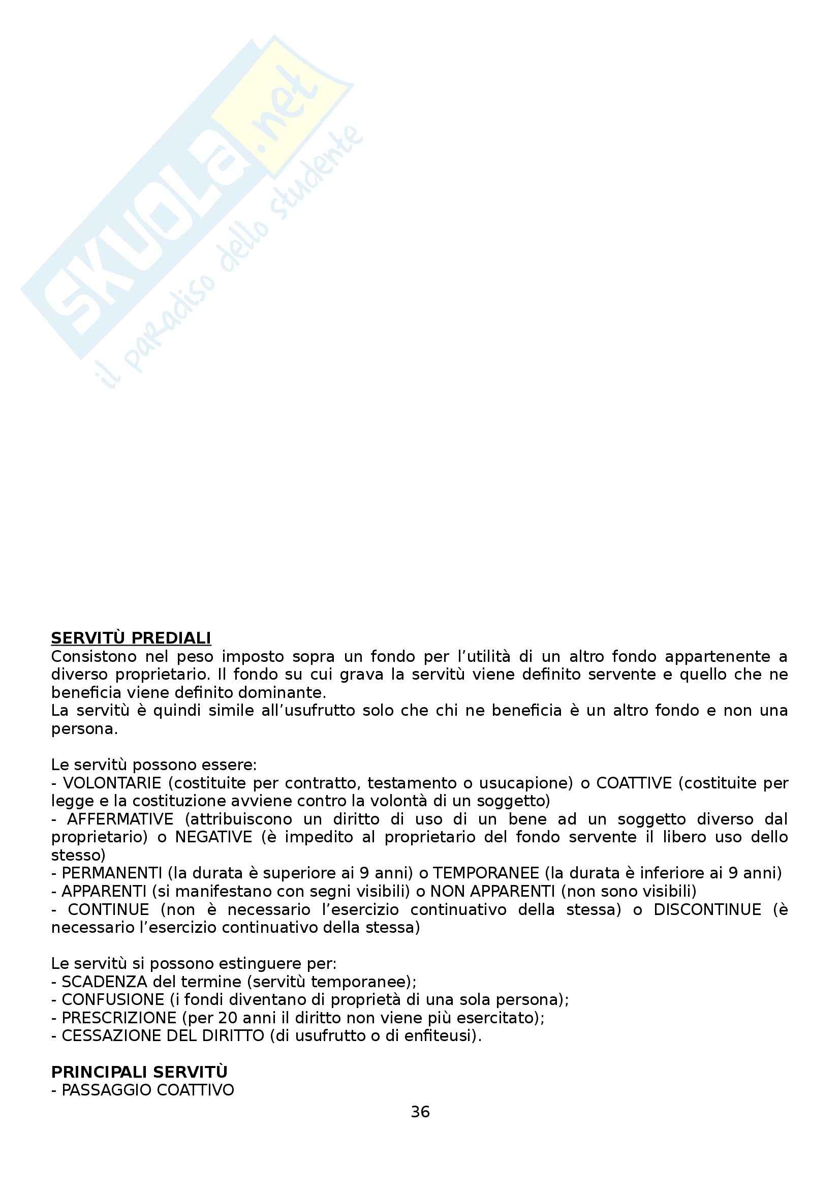 Riassunto esame Estimo, prof. Tempesta Pag. 36