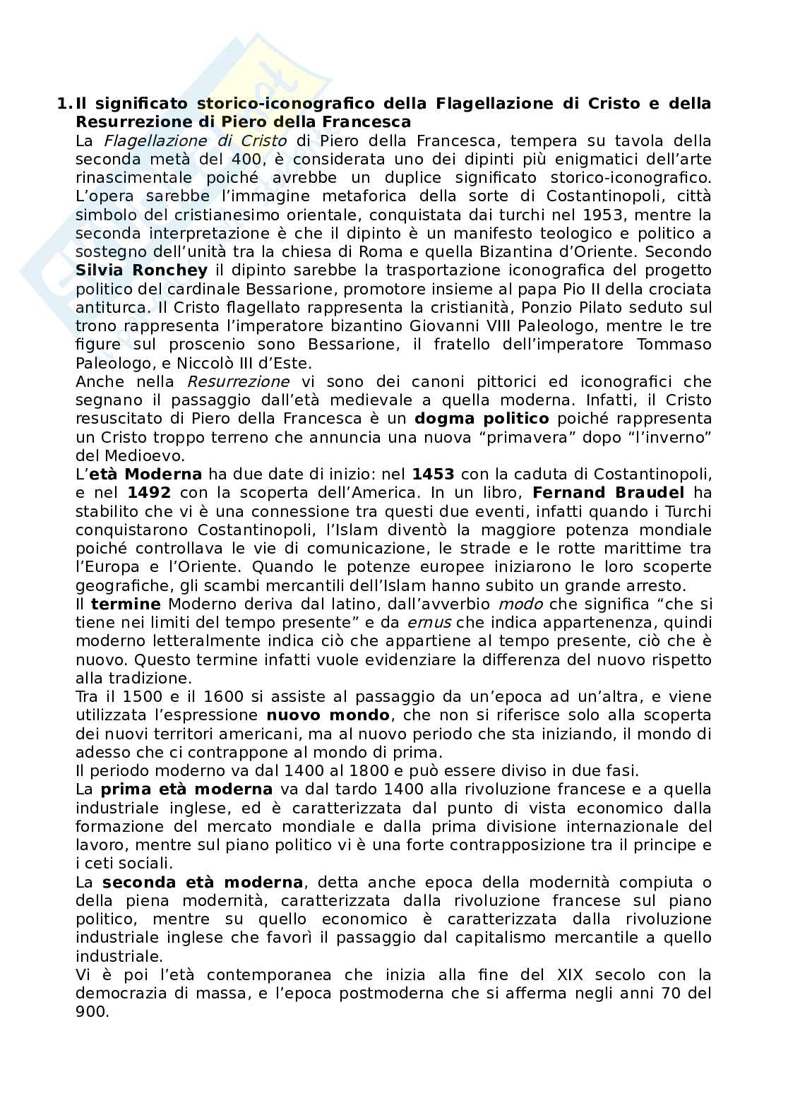 Storia moderna Pag. 1