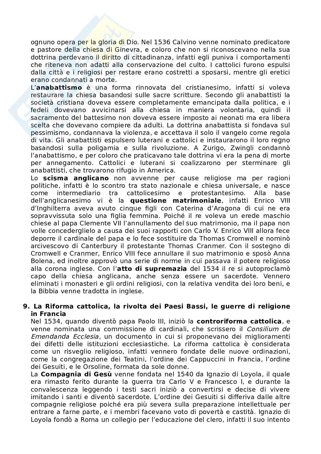 Storia moderna Pag. 11