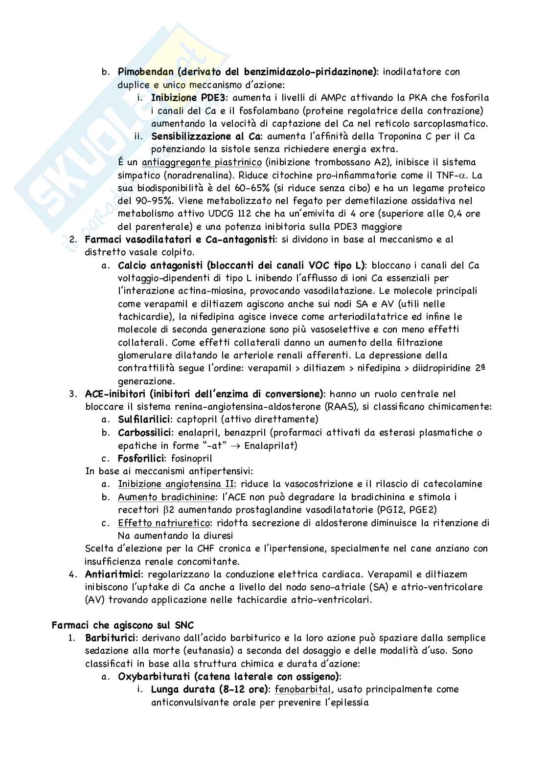 Appunti Farmacia veterinaria Pag. 31