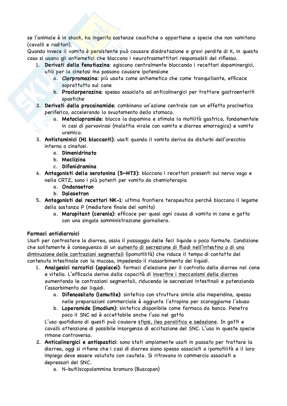 Appunti Farmacia veterinaria Pag. 41
