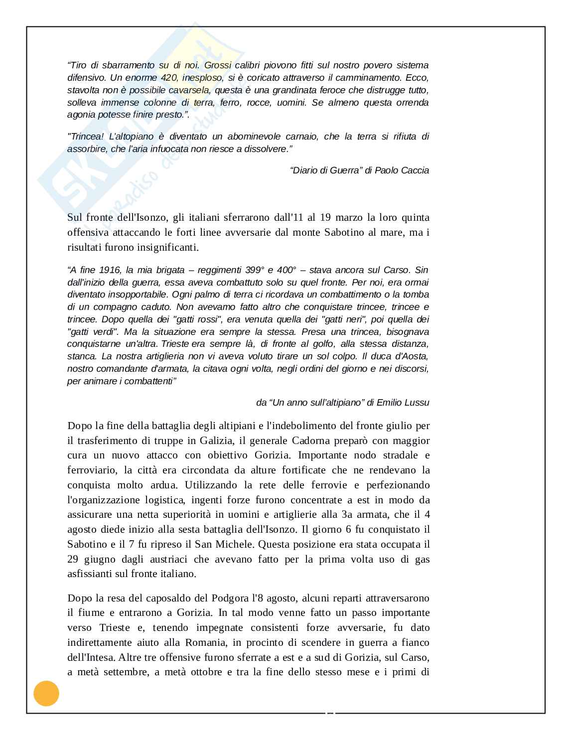 Guerra di Valeria e guerra tesina Pag. 16