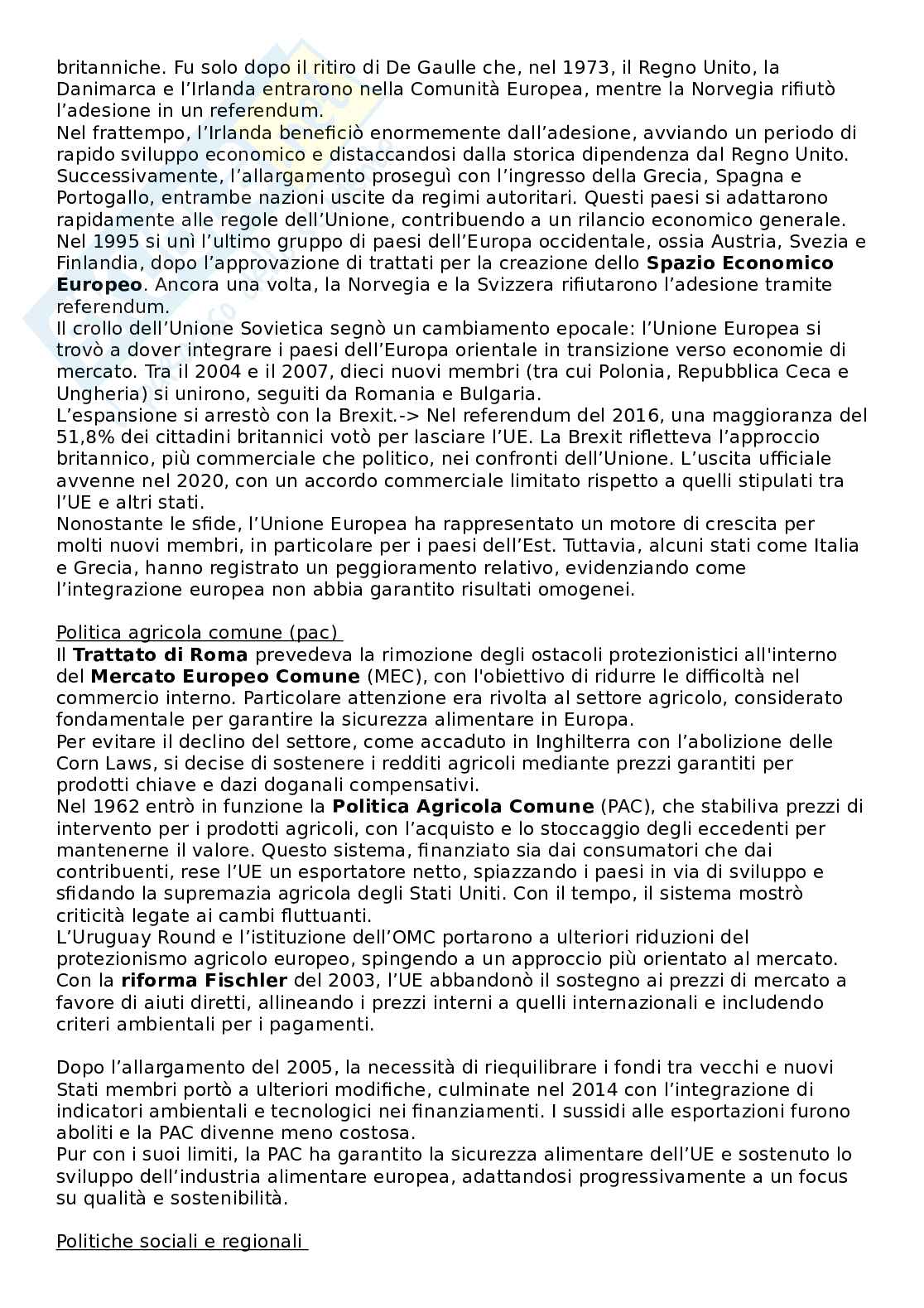 Storia economica - Secondo parziale Pag. 6