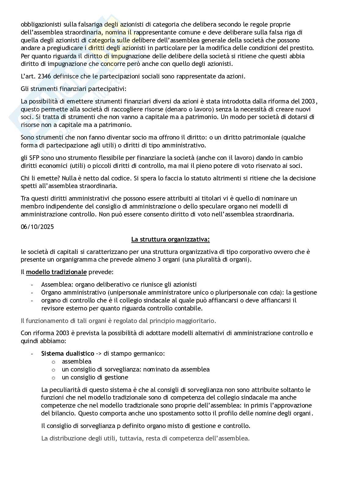 Appunti di Diritto commerciale II Pag. 56