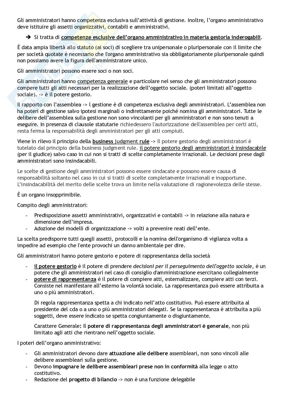 Appunti di Diritto commerciale II Pag. 66