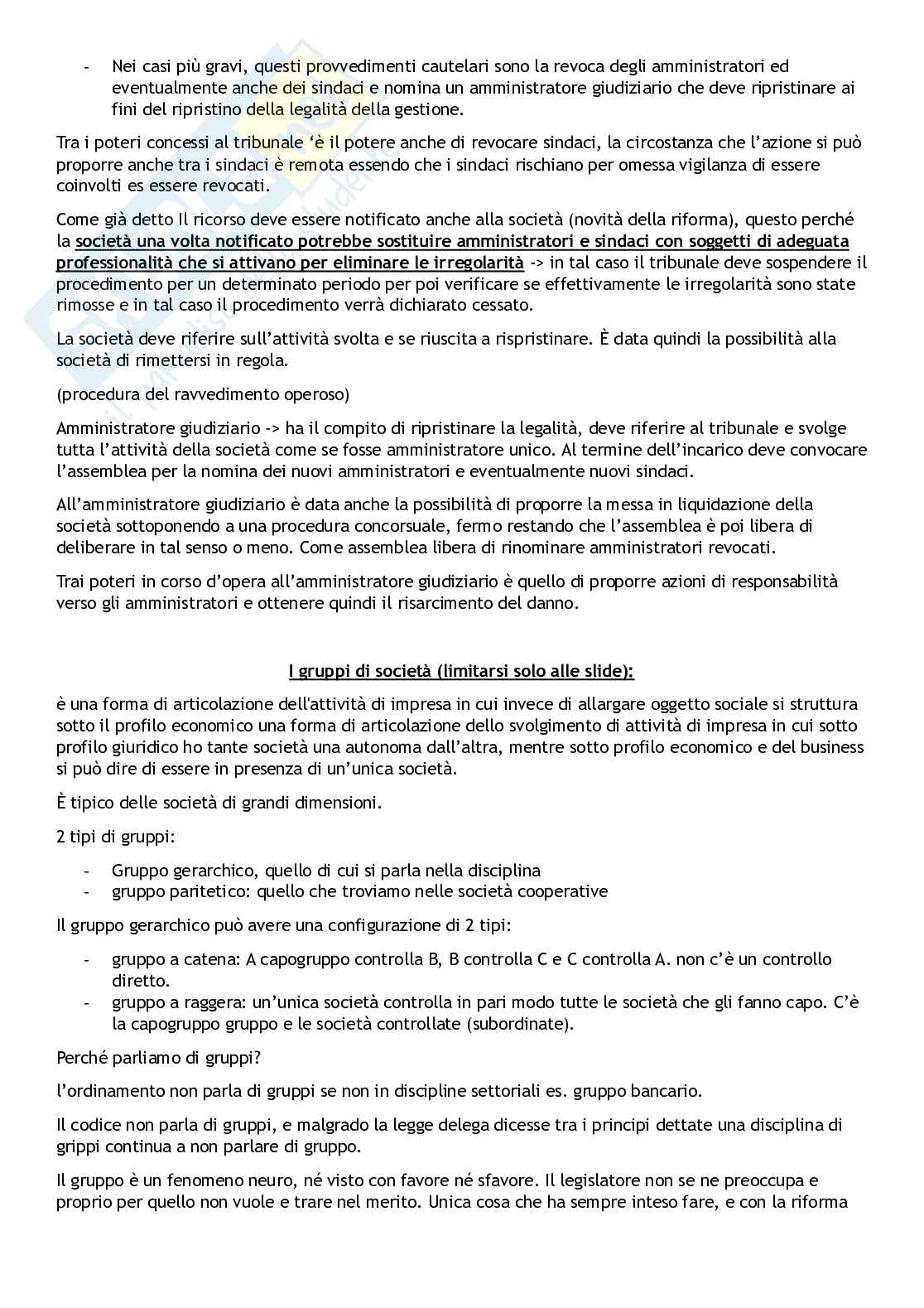Appunti di Diritto commerciale II Pag. 91
