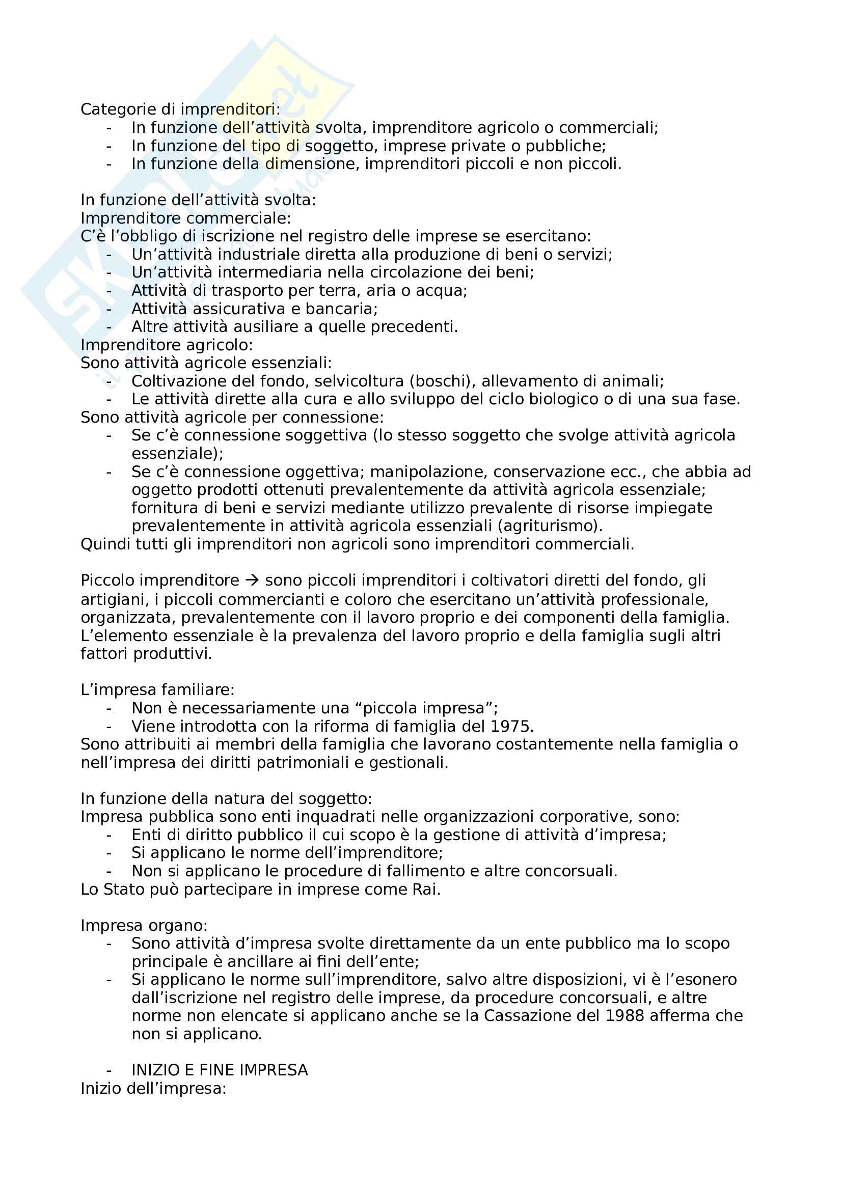 Diritto commerciale Pag. 2