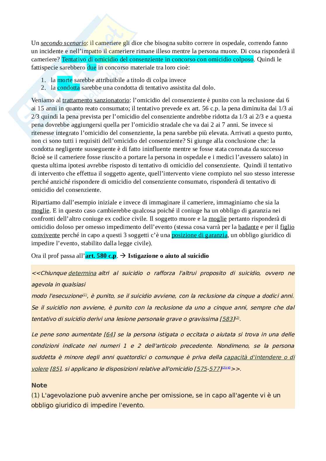 Appunti delle lezioni di Diritto penale II Pag. 11