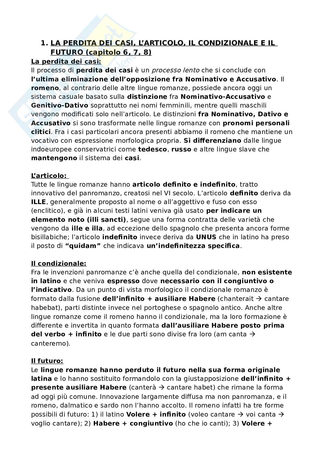 Risposte domande d'esame Filologia romanza Pag. 1