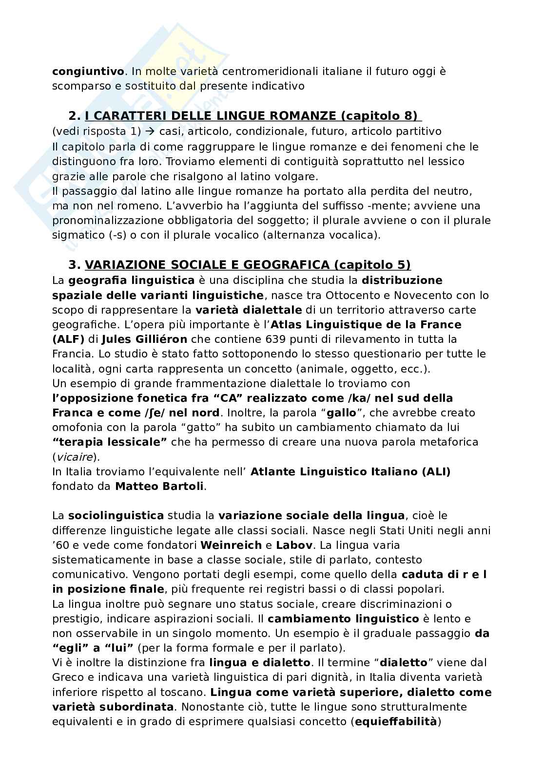 Risposte domande d'esame Filologia romanza Pag. 2