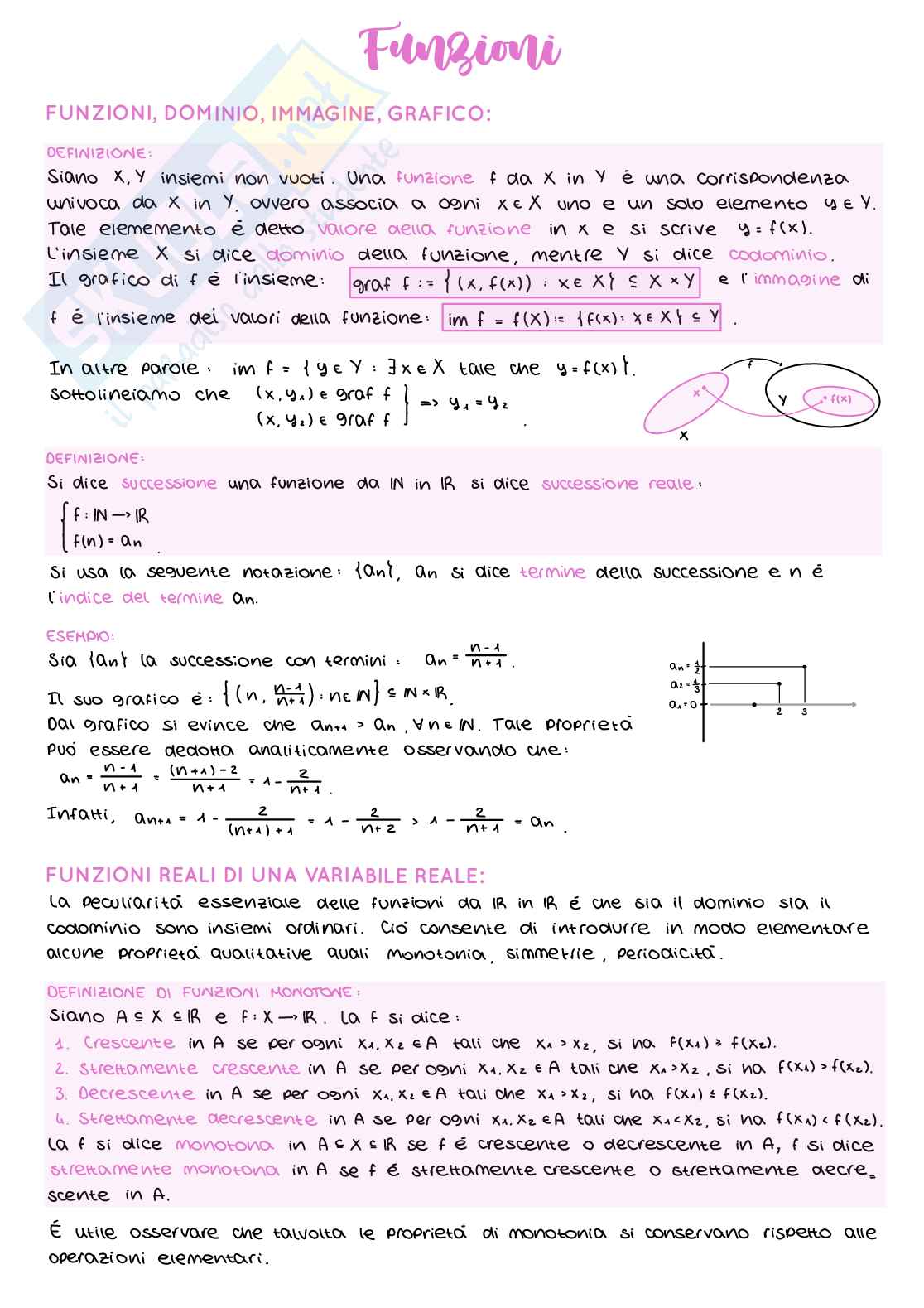 Teoria di Analisi matematica 1 Pag. 2