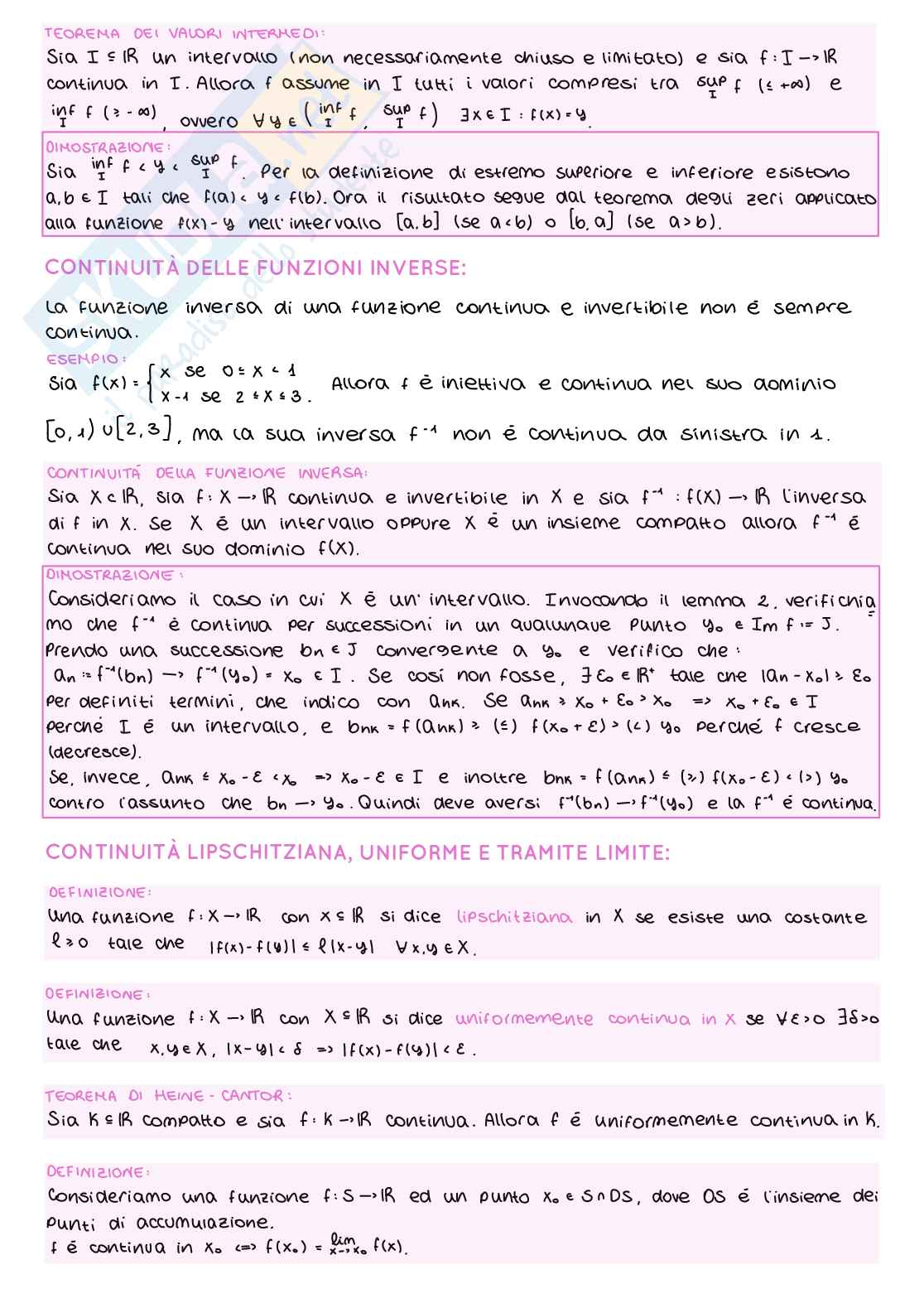 Teoria di Analisi matematica 1 Pag. 21