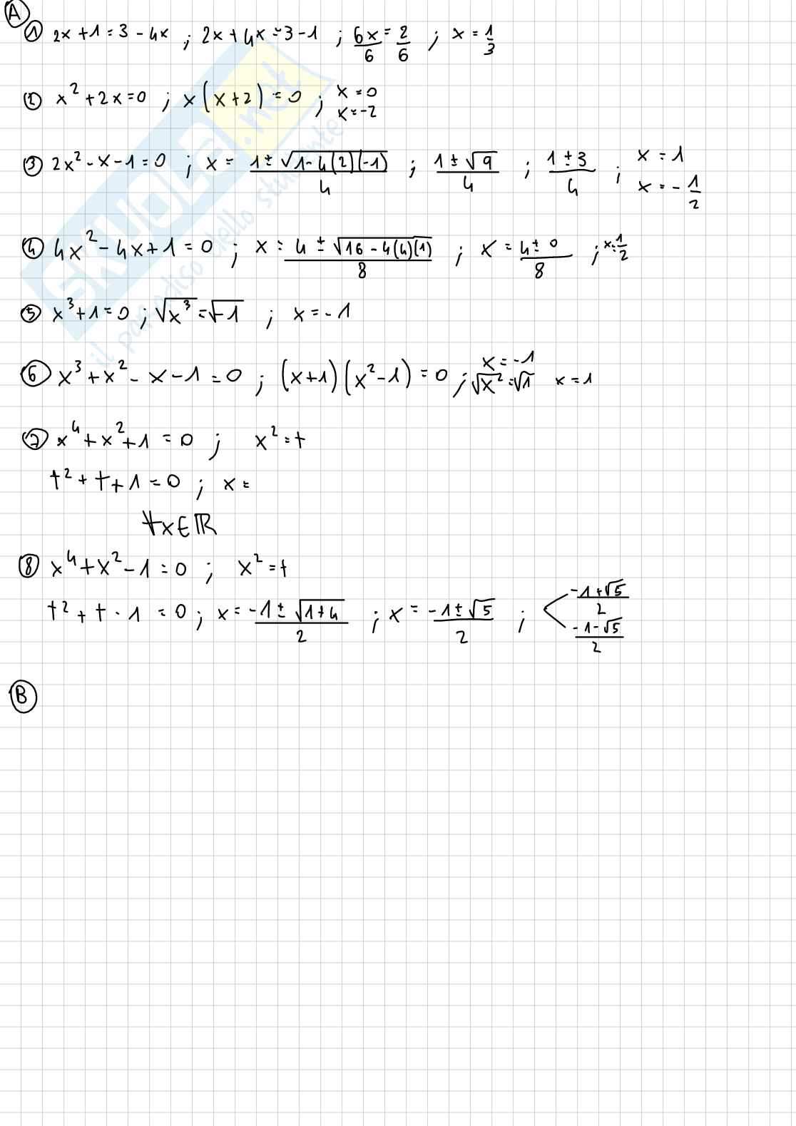 Domande per esame Matematica Pag. 11