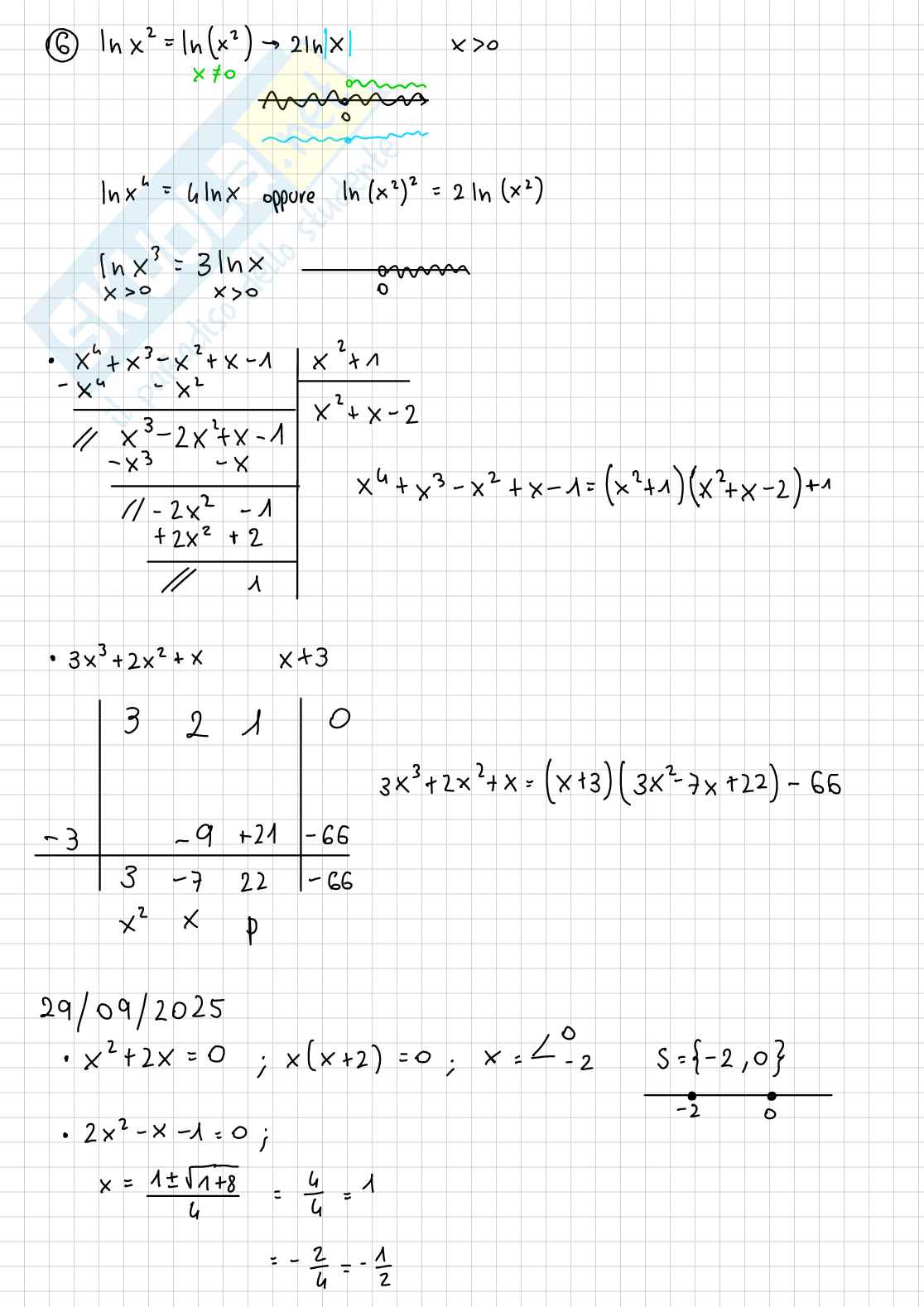 Domande per esame Matematica Pag. 6