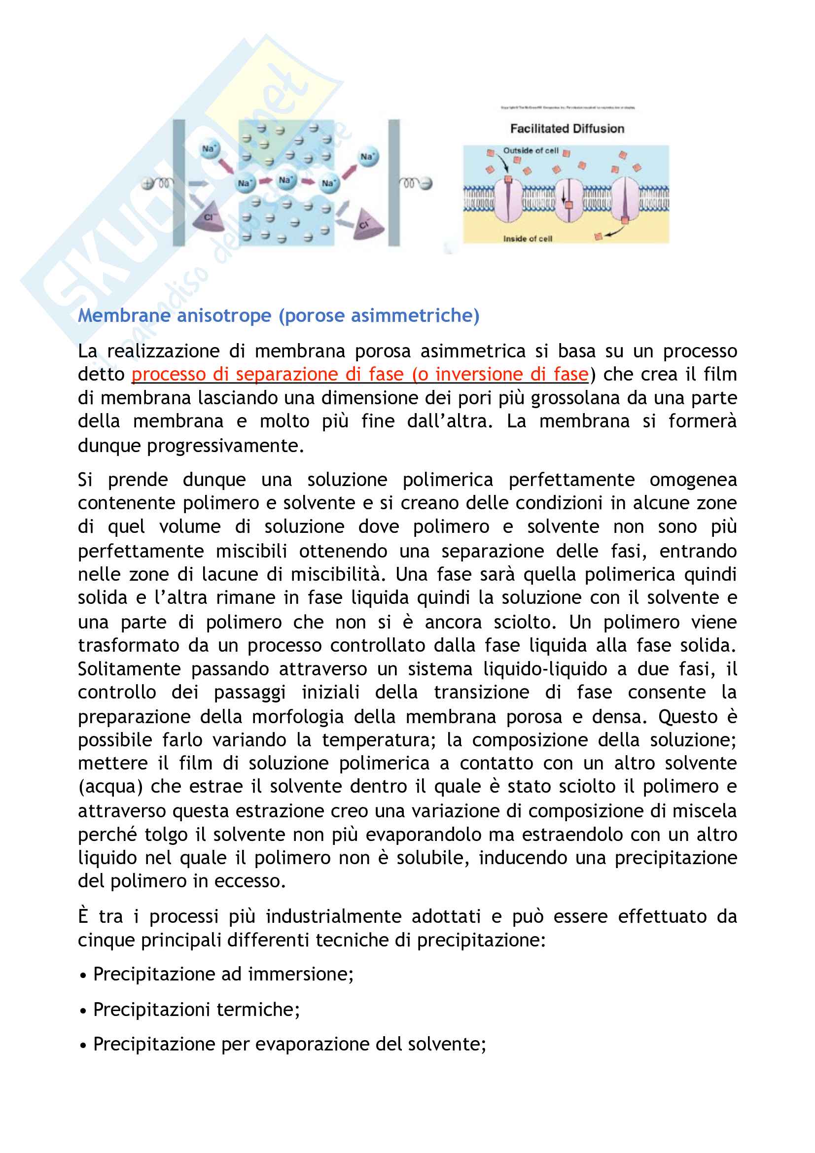 Tecnologie a membrane Pag. 21
