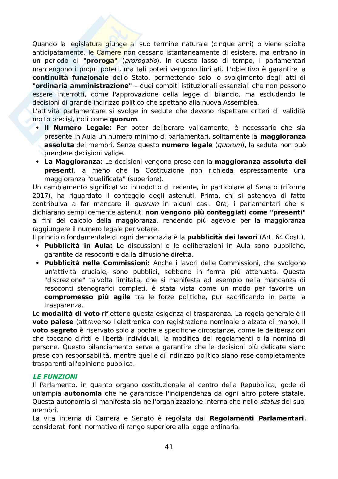 Diritto costituzionale generale Pag. 41