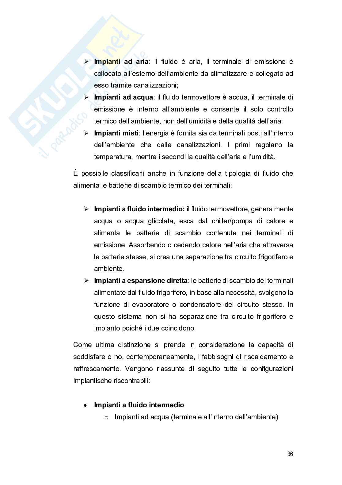 Climatizzazione: modelli di comfort termico ed analisi dello stato dell'arte Pag. 36