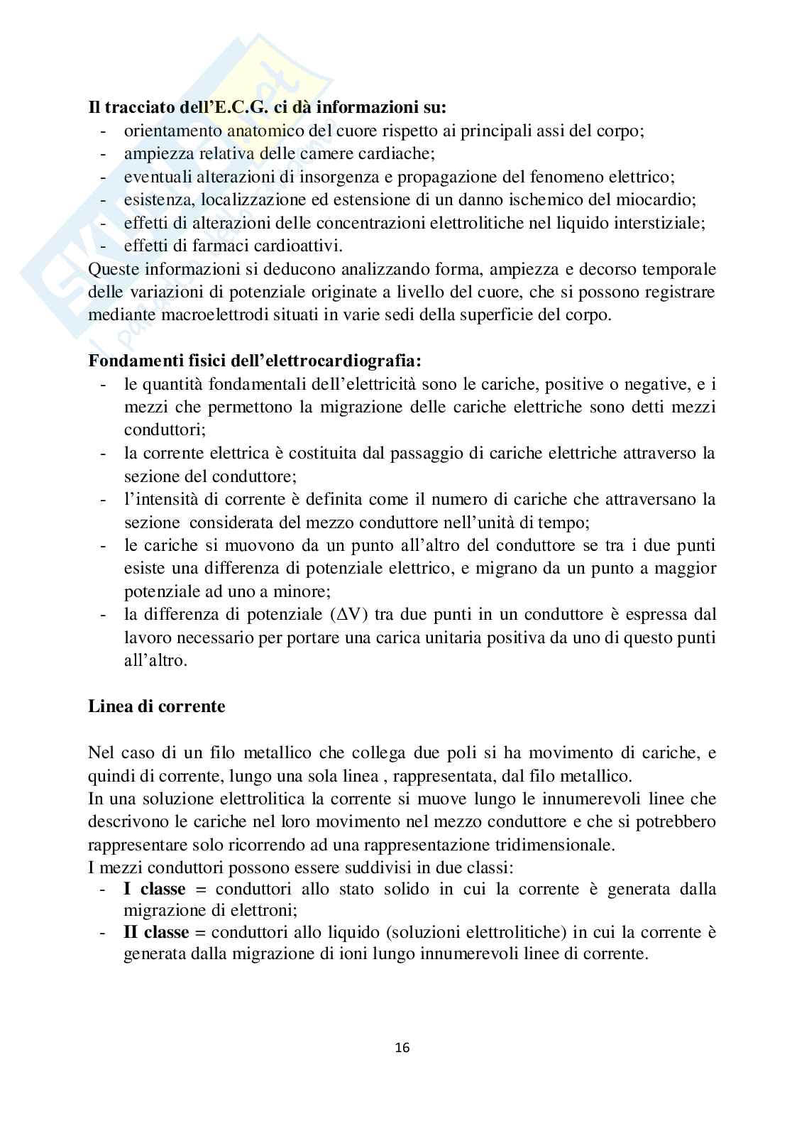 L'elettrocardiogramma: tra medicina e matematica Pag. 16