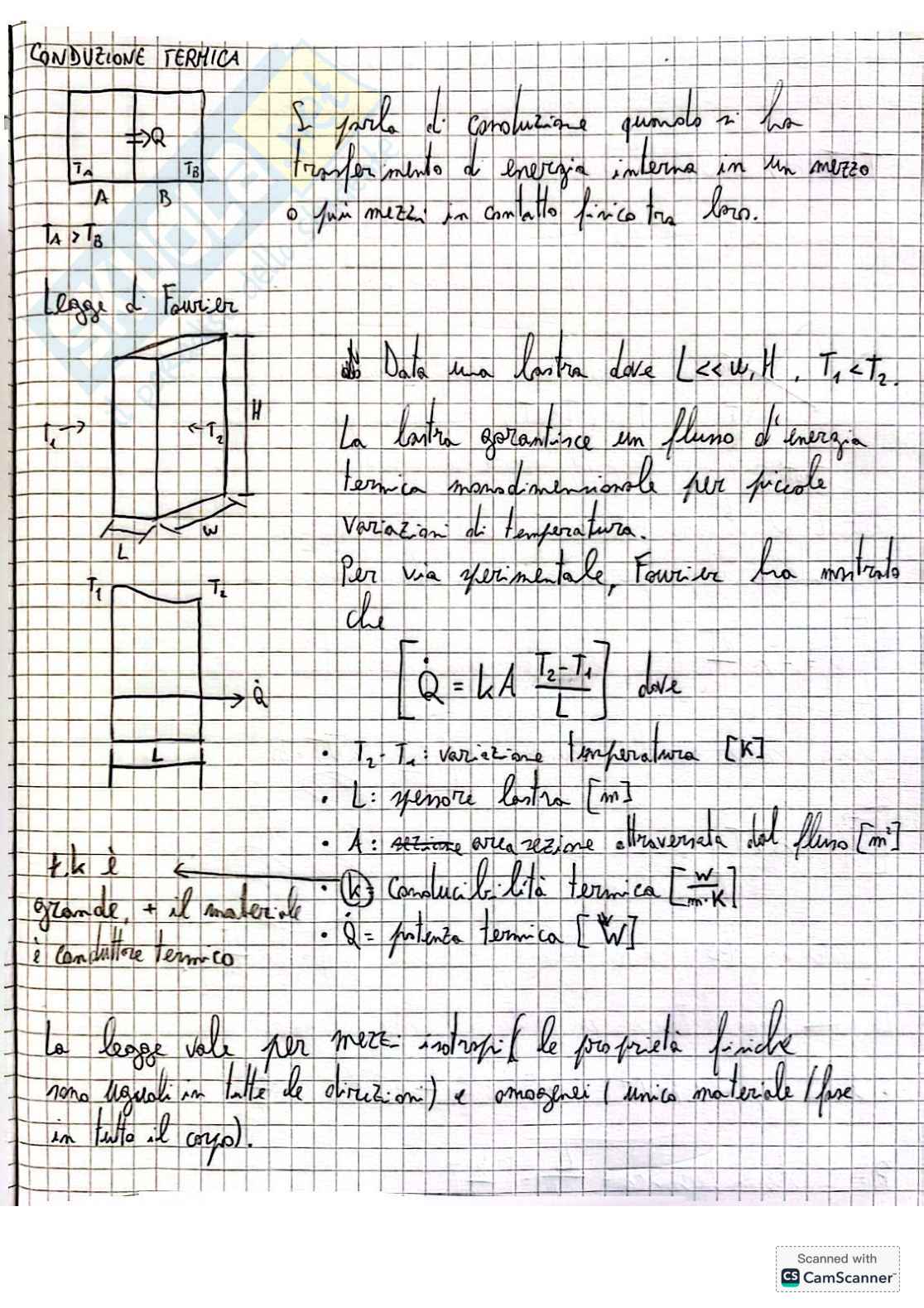 Trasmissione del calore  Pag. 2