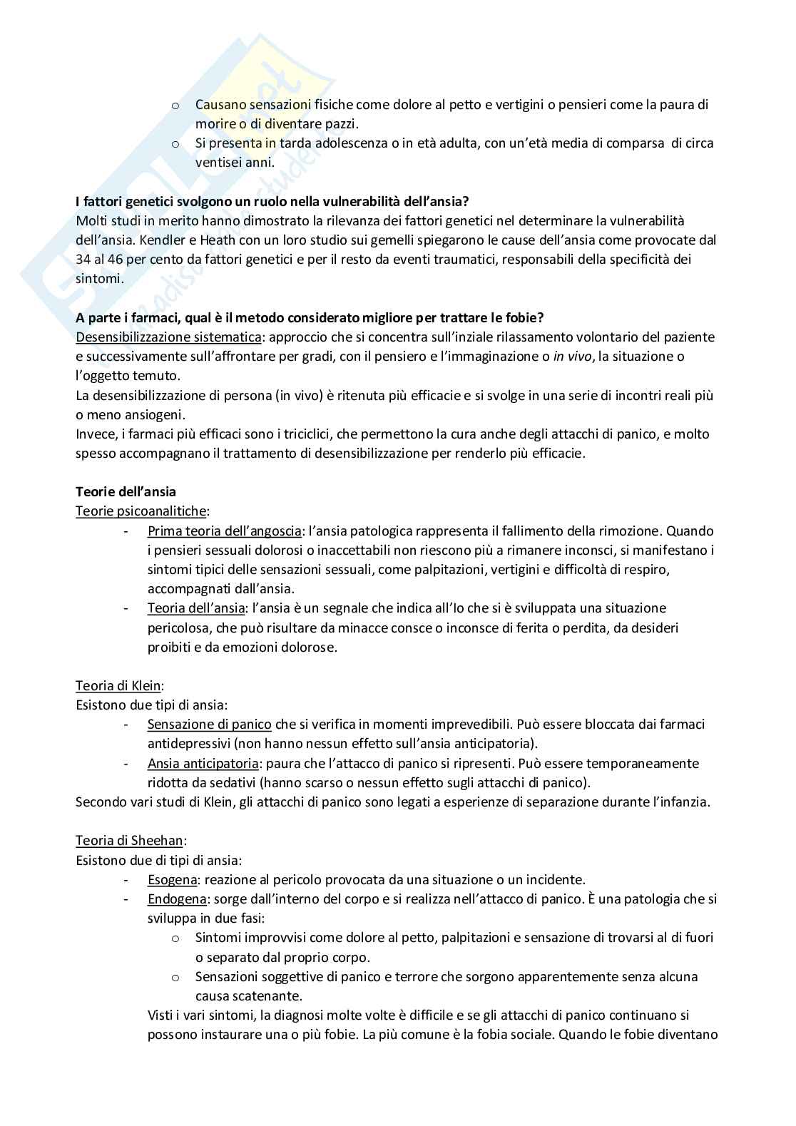 Riassunto esame Psicologia generale, Prof. Colle Livia, libro consigliato Psicologia e biologia delle emozioni, Robert Plutchik  Pag. 66