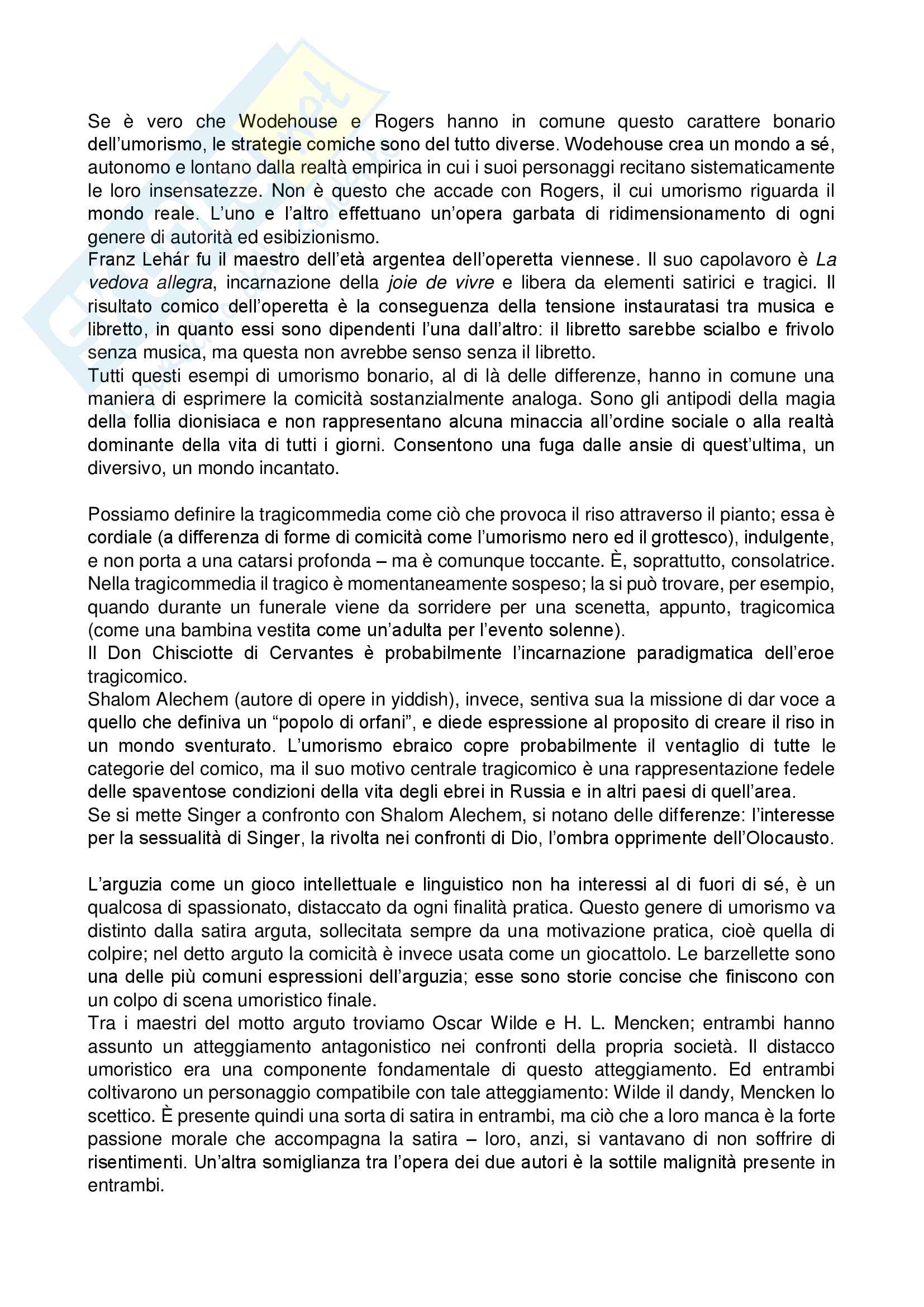 Riassunto esame Letteratura Italiana, prof. Giuseppe Traina Pag. 6