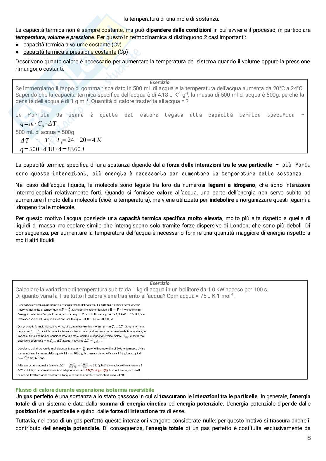 Chimica fisica Pag. 11