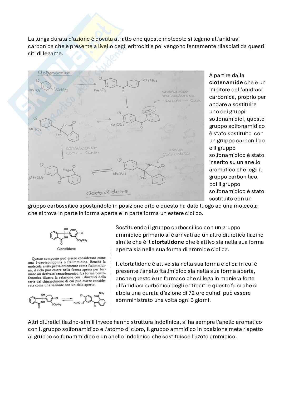 Apputi esame lezioni 24-28 su 33 di Chimica farmaceutica e tossicologica 2  Pag. 11