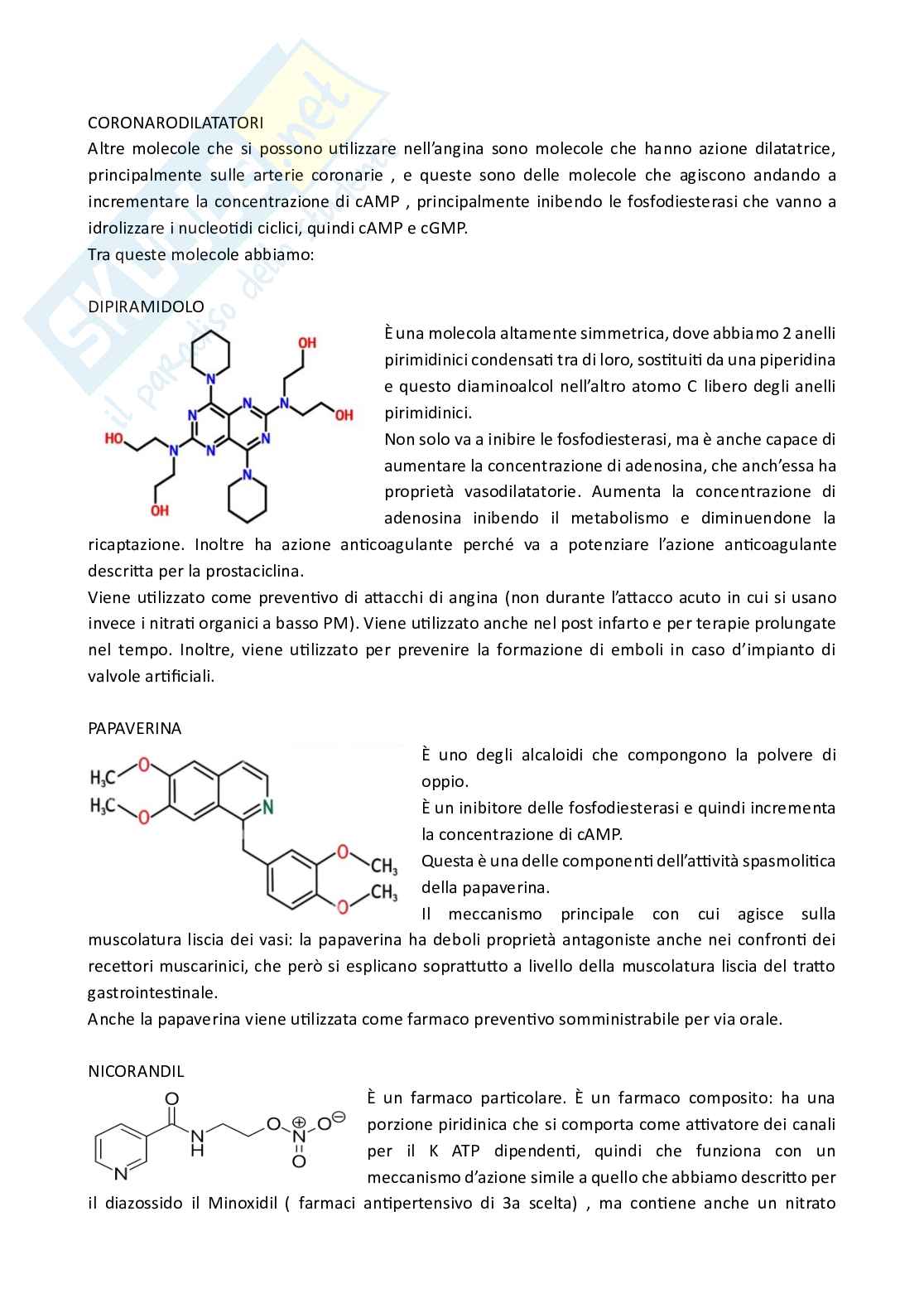Apputi esame lezioni 24-28 su 33 di Chimica farmaceutica e tossicologica 2  Pag. 36